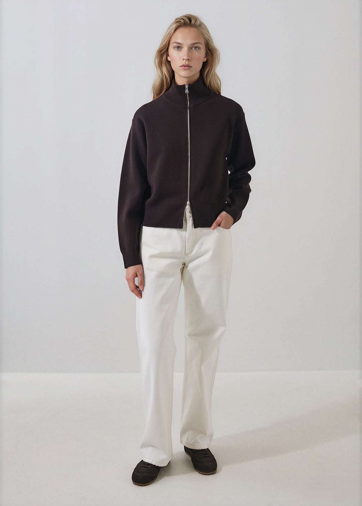 Milano Stitch Knit Full Zip Jacket - PATRICK ASSARAF