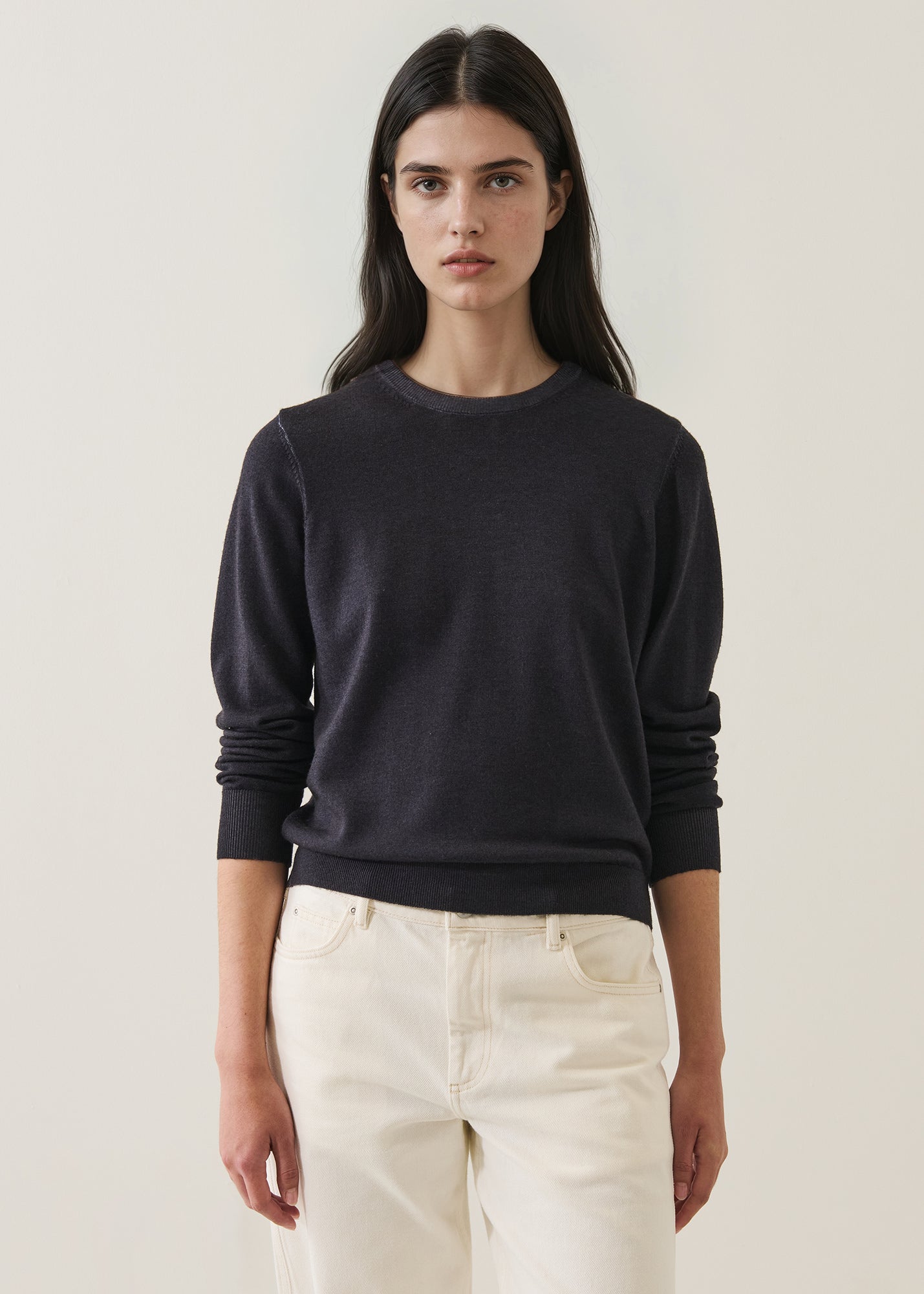 Superfine Merino Vintage Classic Crewneck
