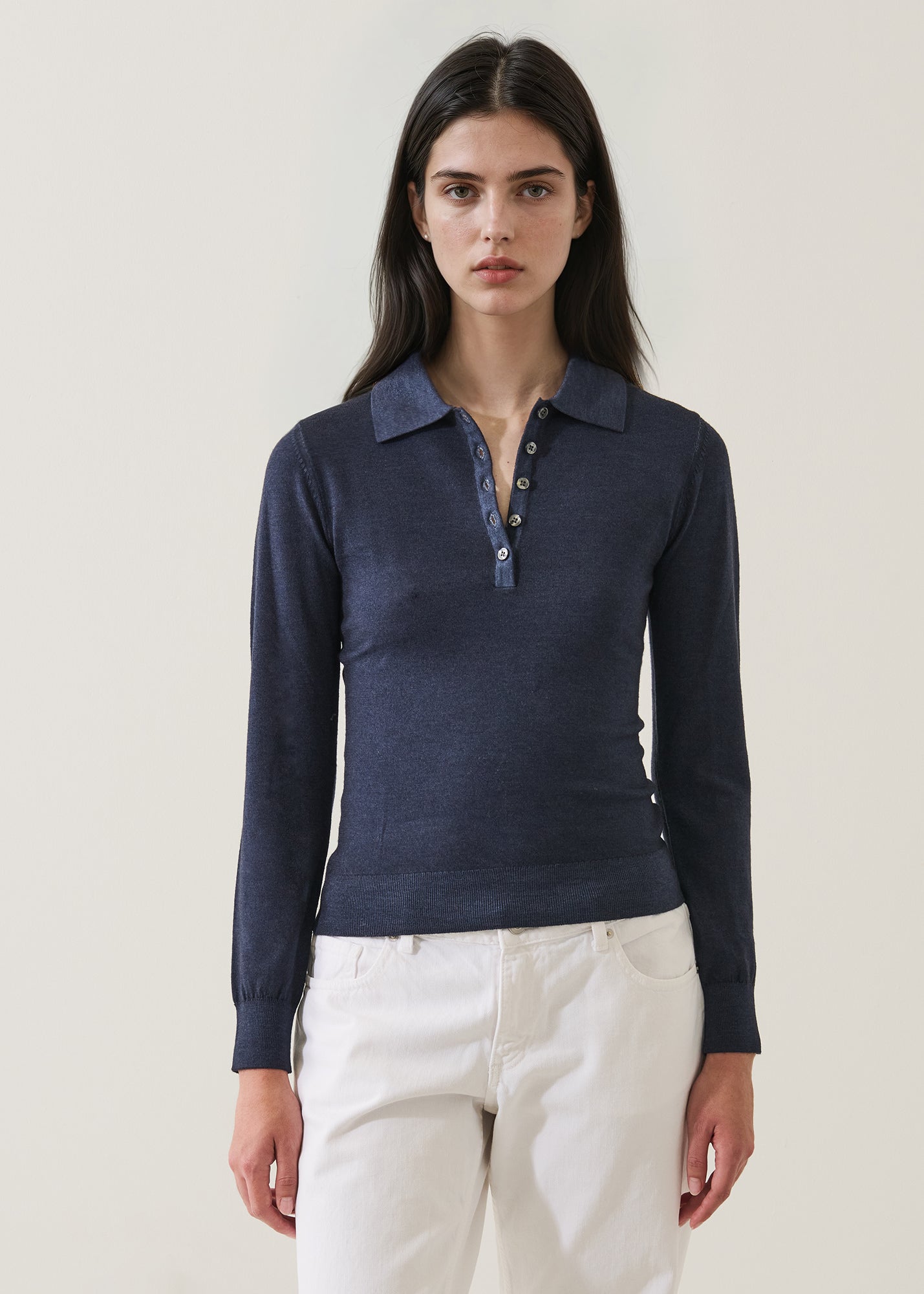 Superfine Merino Vintage Fitted Polo