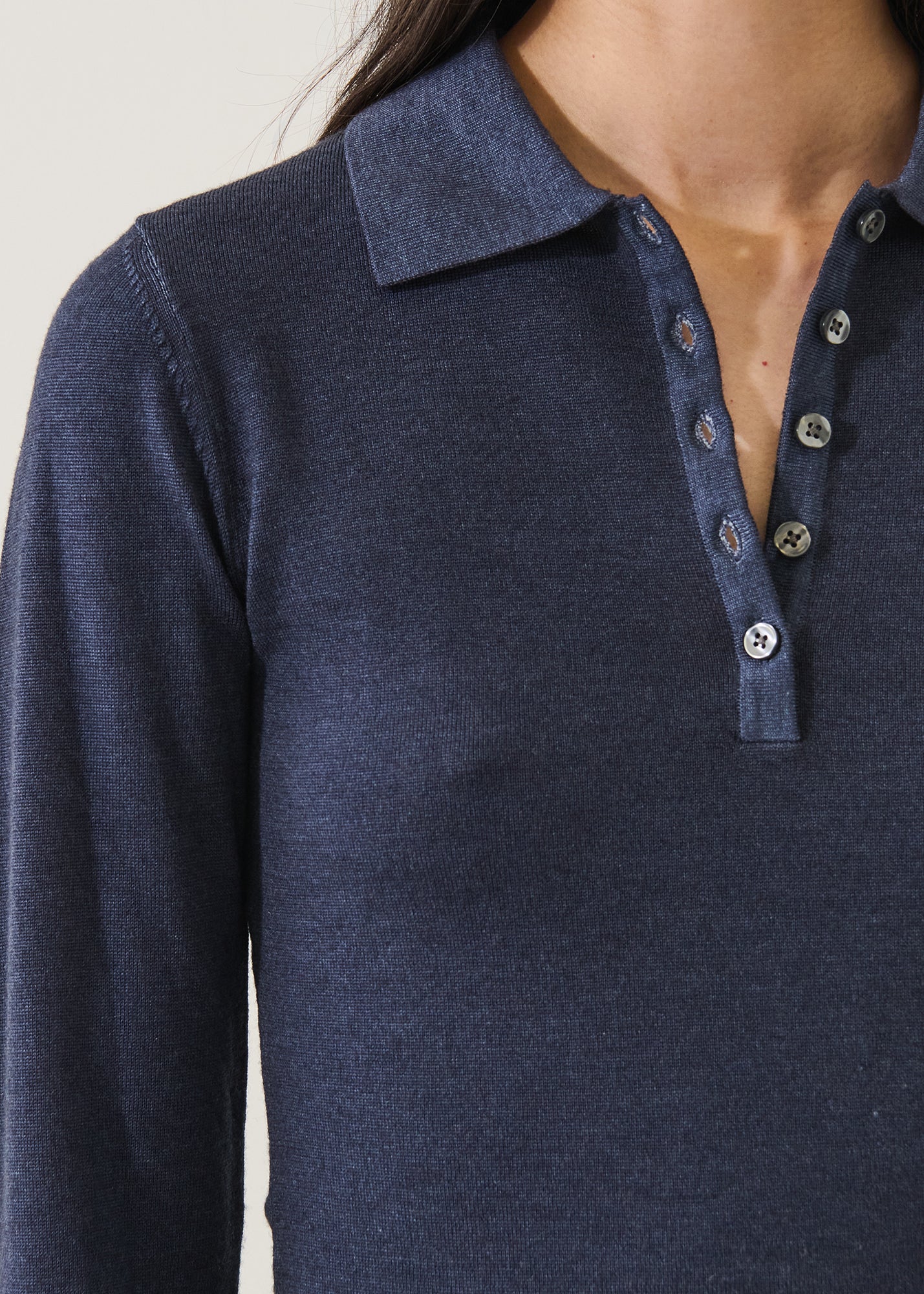 Superfine Merino Vintage Fitted Polo