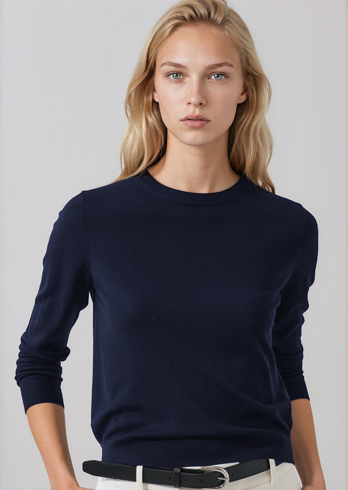 Extra-Fine Merino Classic Crewneck