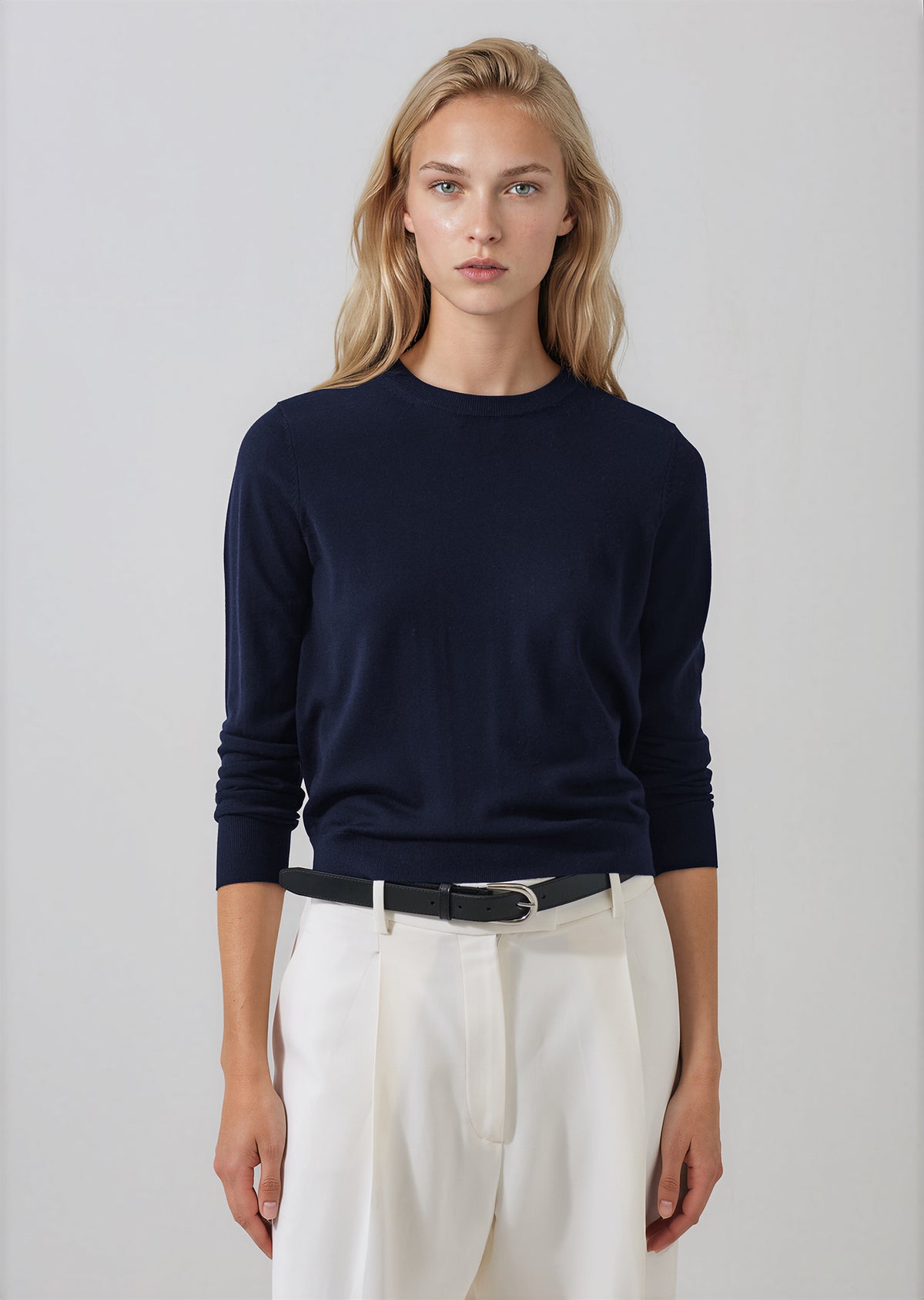 Extra-Fine Merino Classic Crewneck