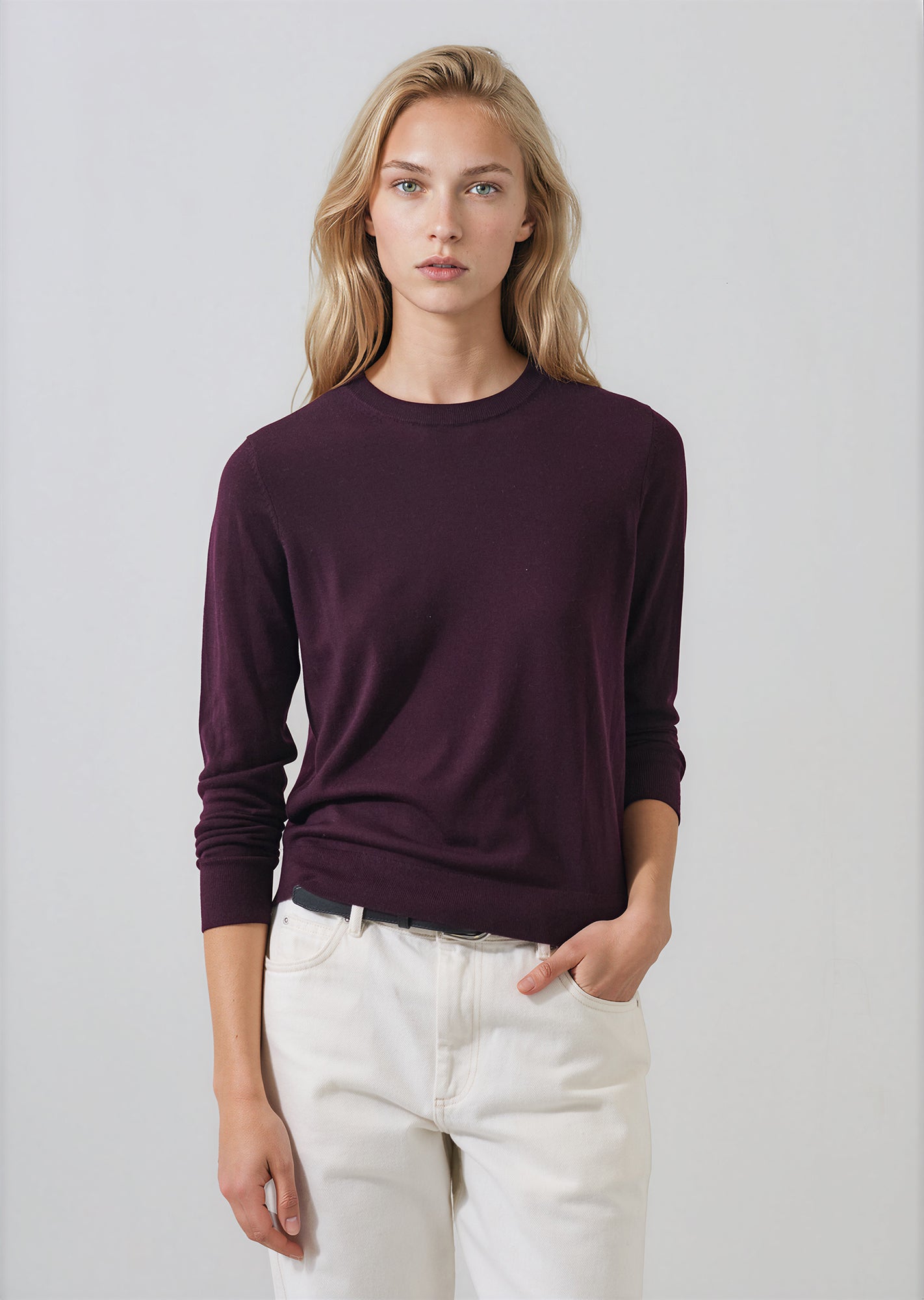 Extra-Fine Merino Classic Crewneck
