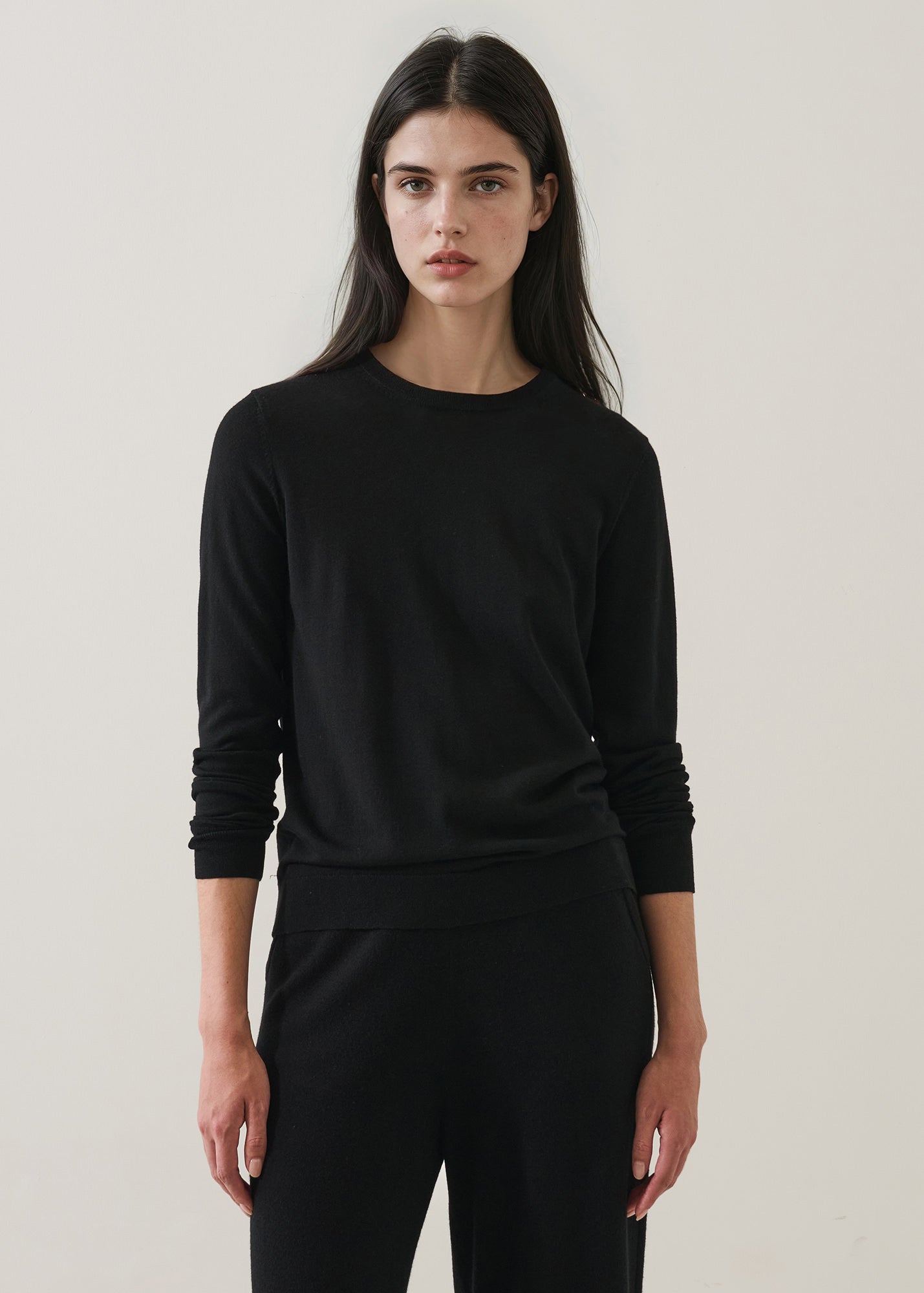 Merino Wool Classic Crewneck - PATRICK ASSARAF
