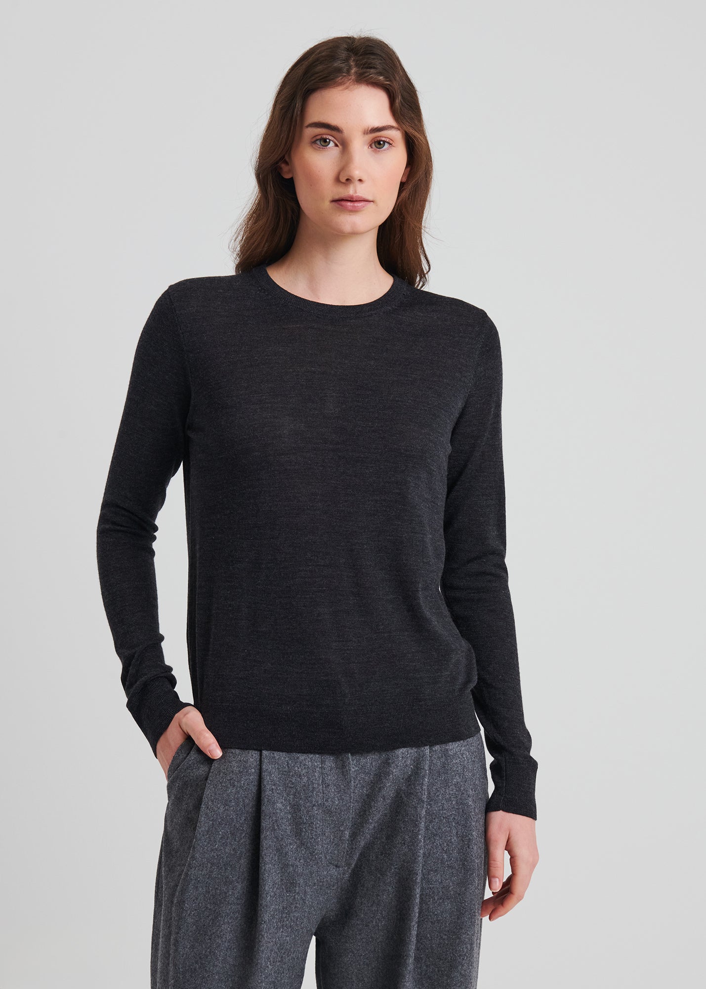 Merino Wool Classic Crewneck