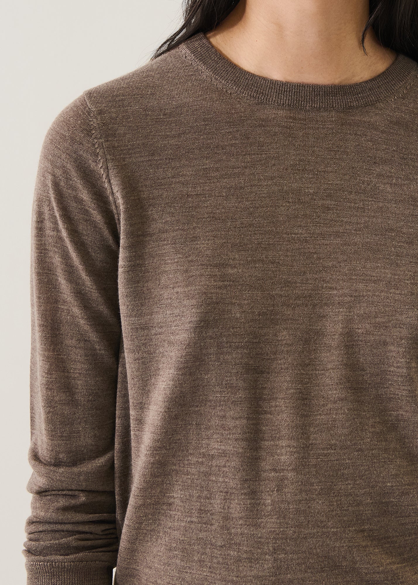 Merino Wool Classic Crewneck - PATRICK ASSARAF
