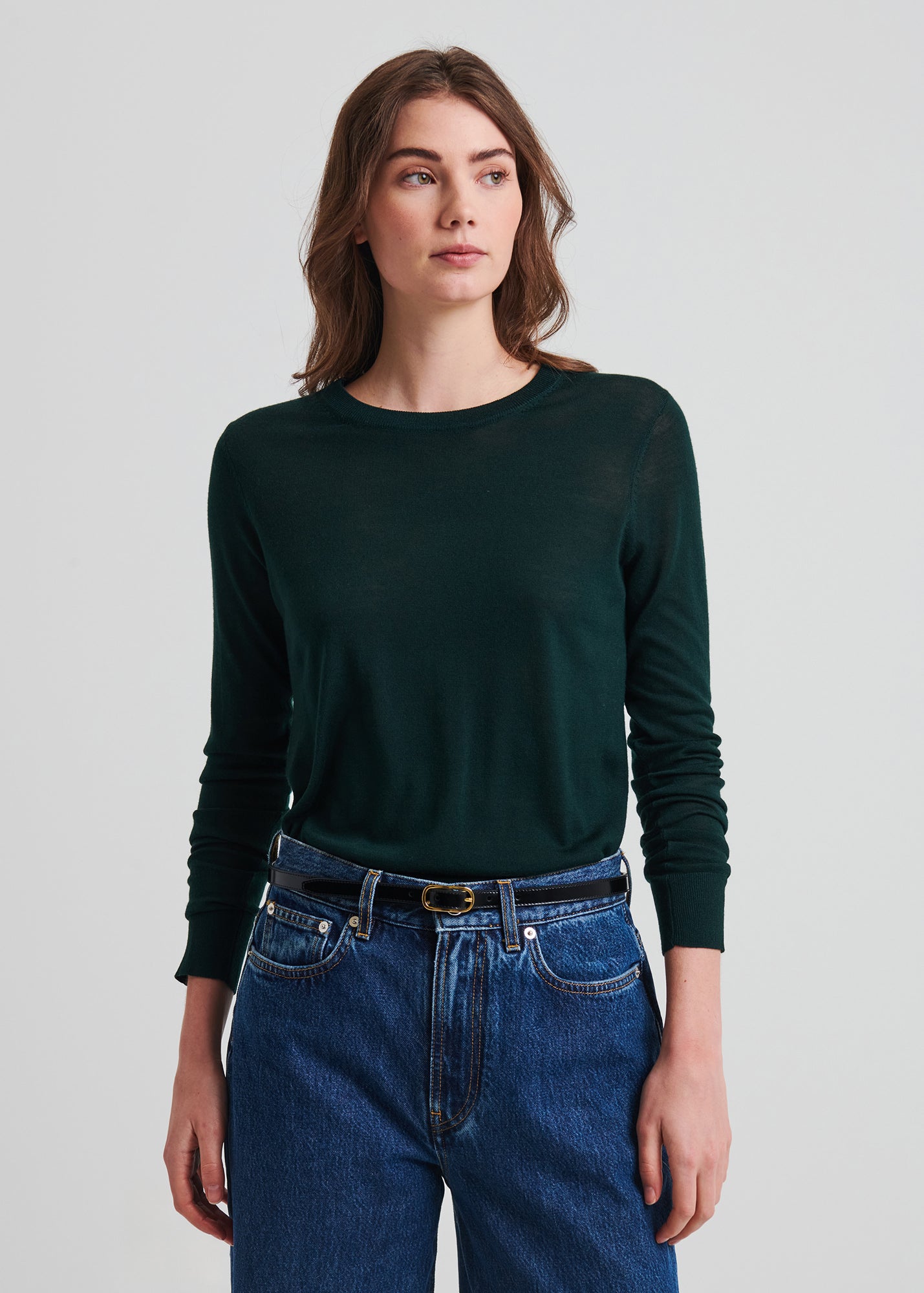 Merino Wool Classic Crewneck
