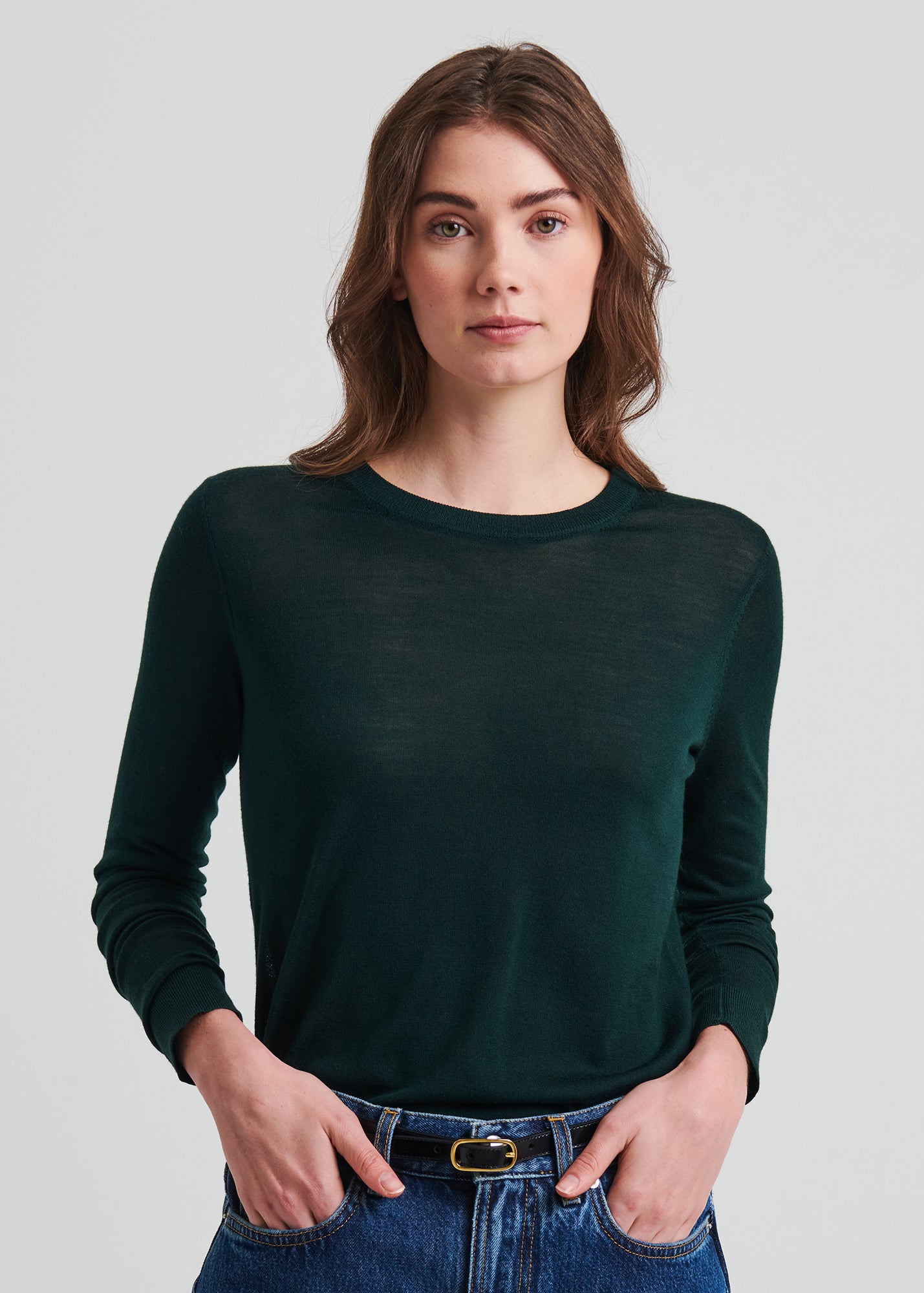 Merino Wool Classic Crewneck