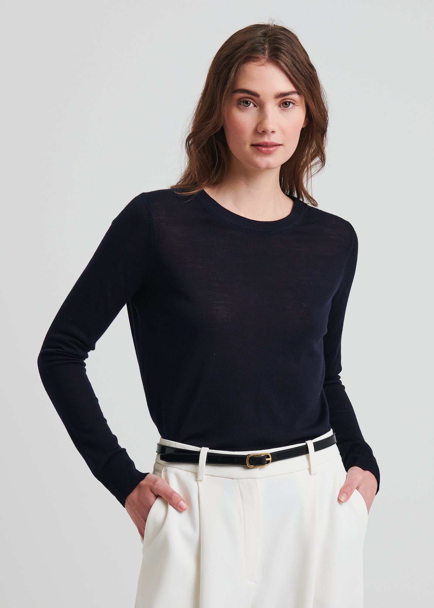 Merino Wool Classic Crewneck