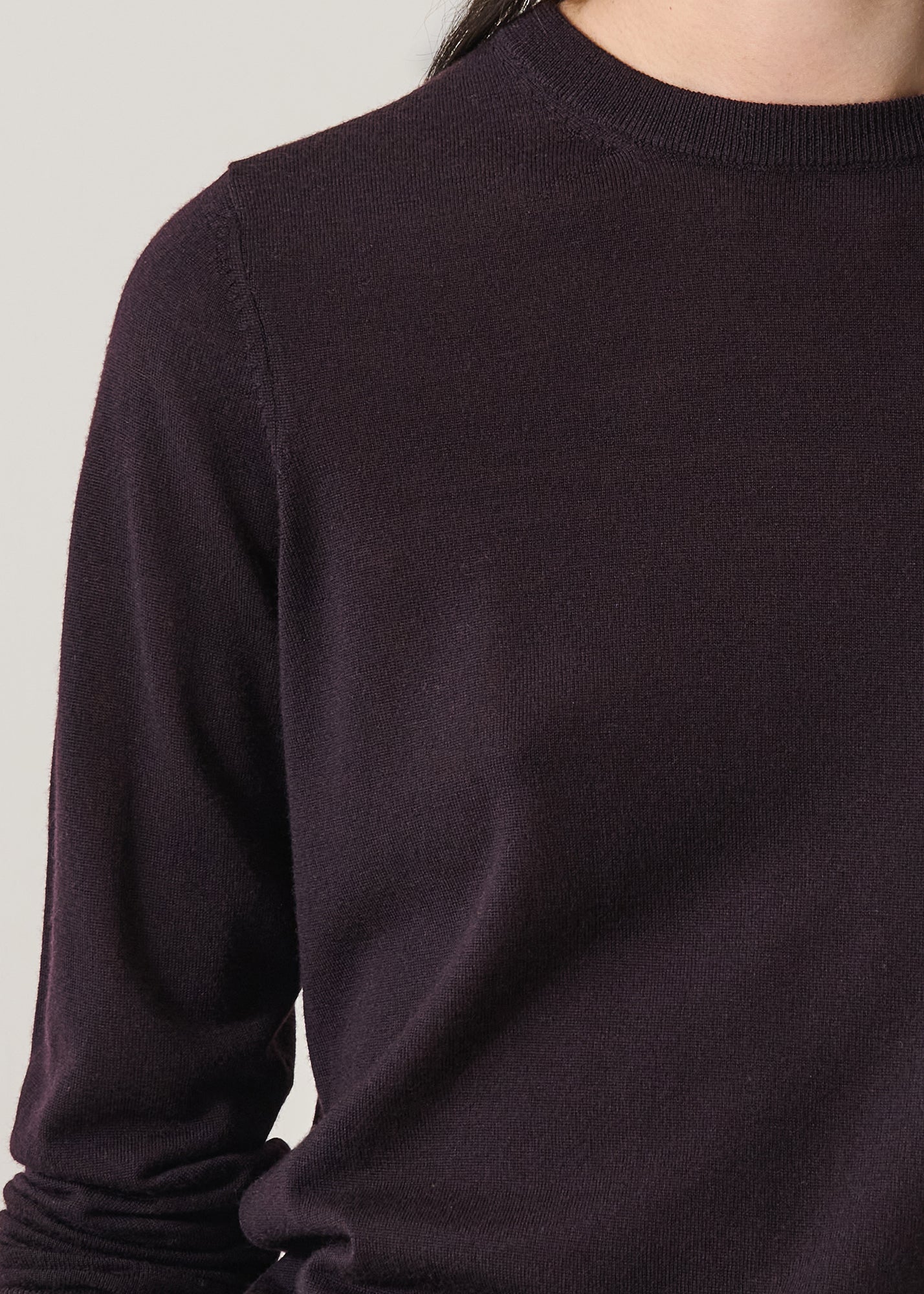 Merino Wool Classic Crewneck - PATRICK ASSARAF