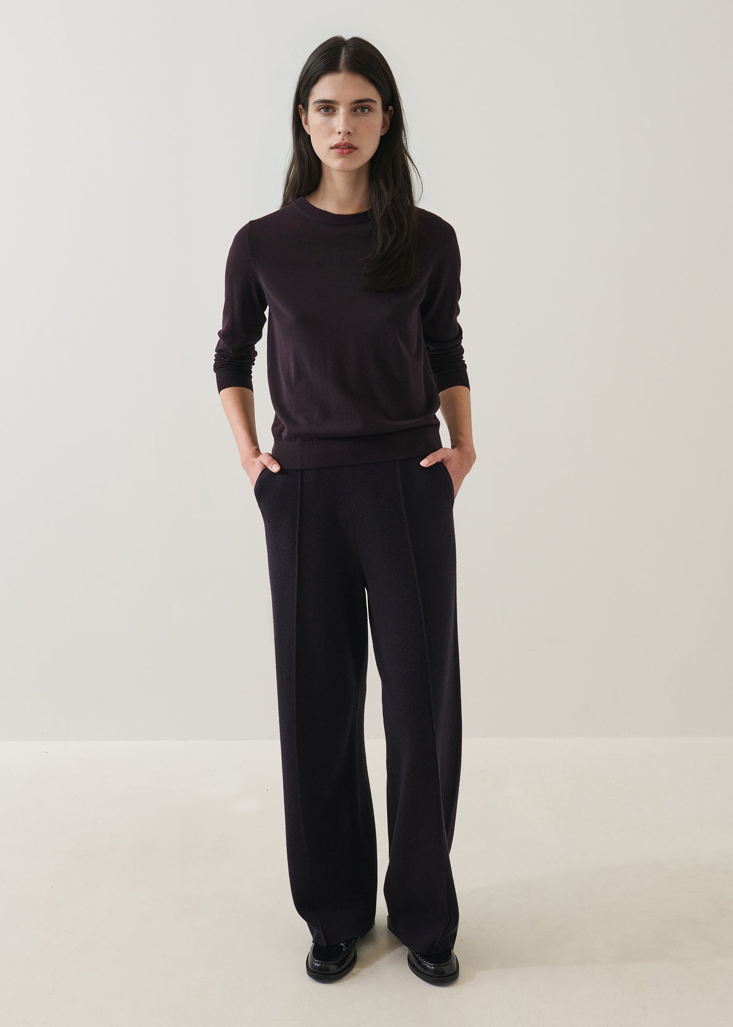 Merino Wool Classic Crewneck - PATRICK ASSARAF