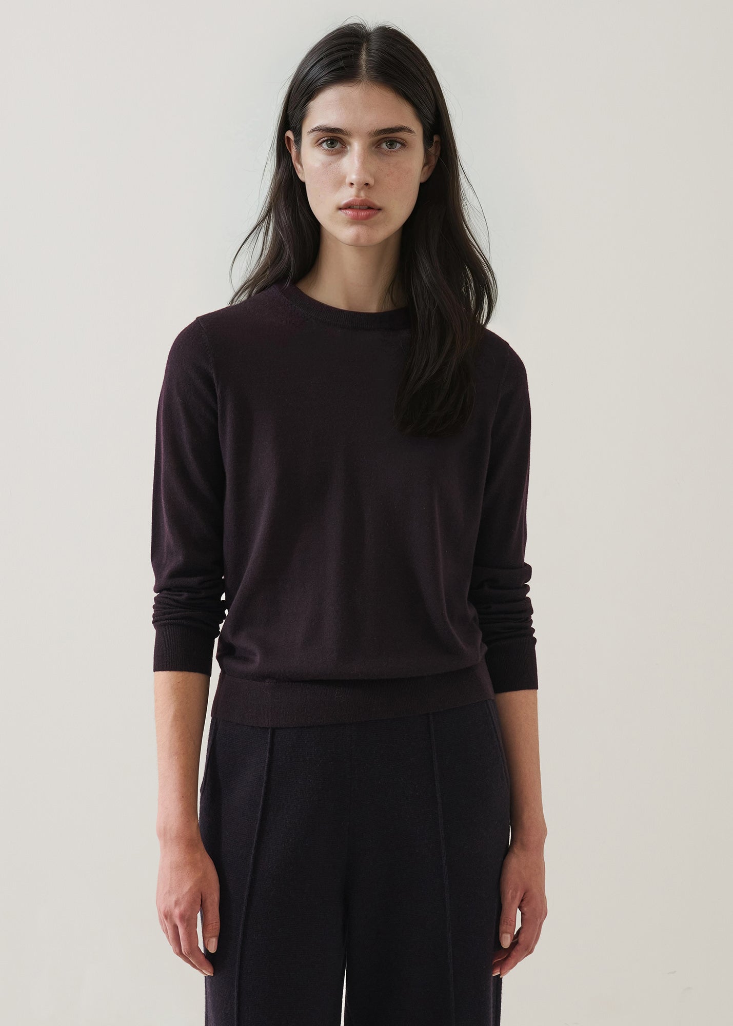 Merino Wool Classic Crewneck - PATRICK ASSARAF