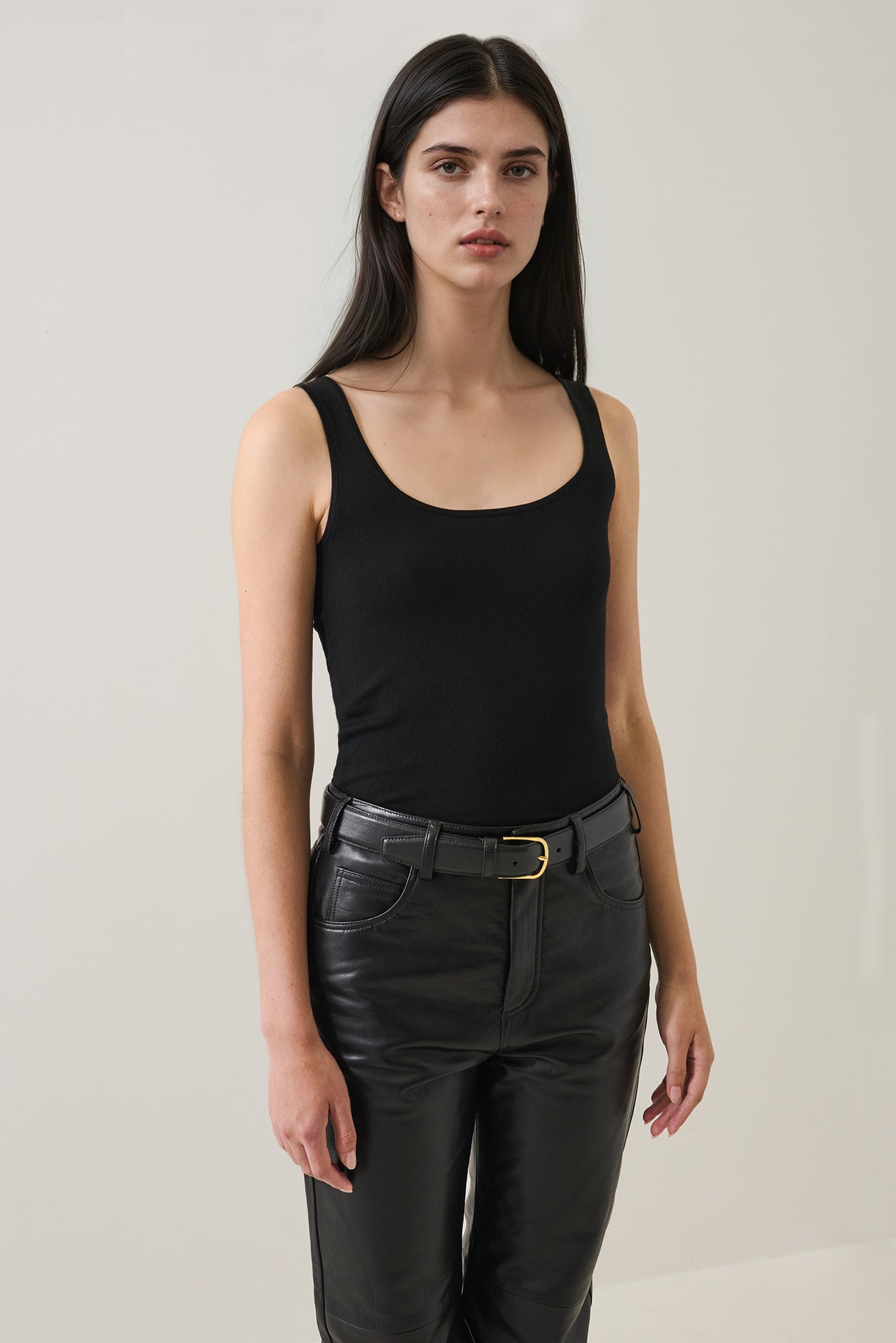 Superfine Merino Fitted Tank