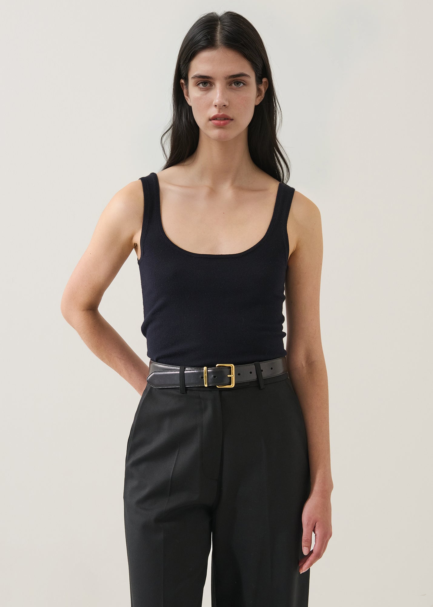 Superfine Merino Fitted Tank