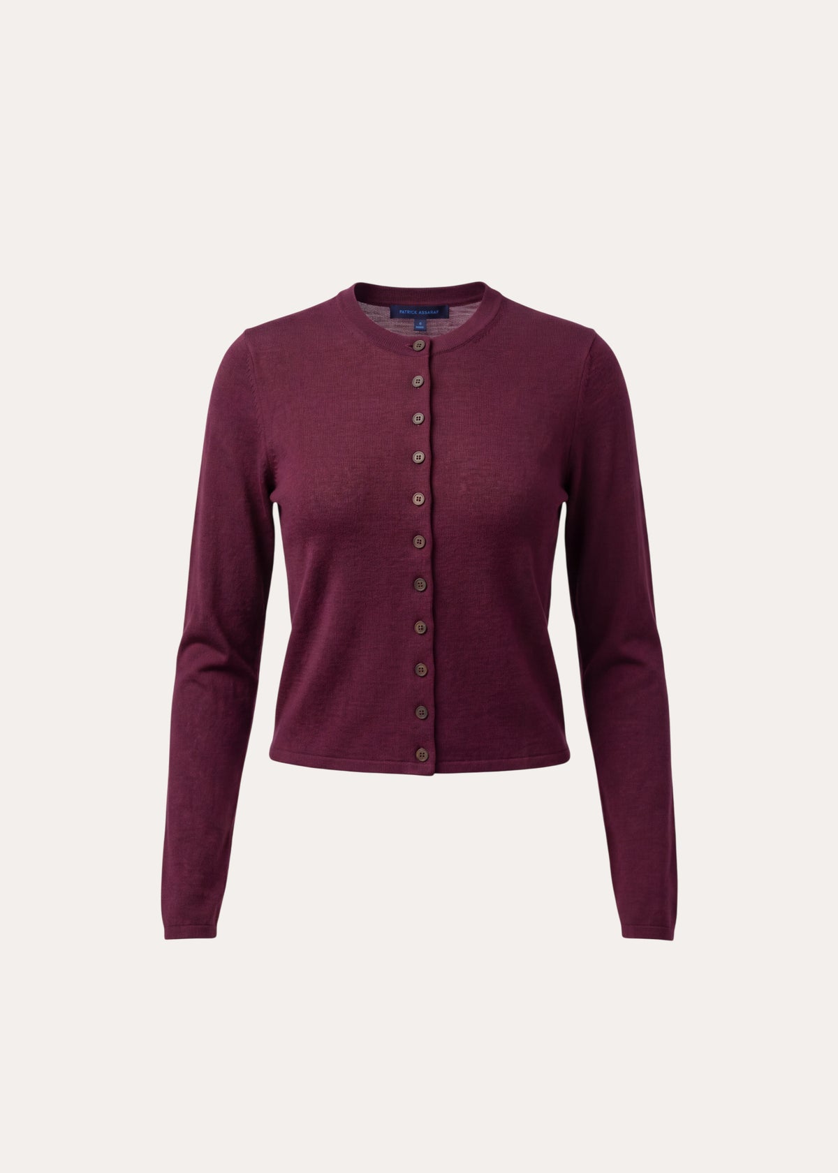 Extra-Fine Merino Cropped Cardigan - PATRICK ASSARAF