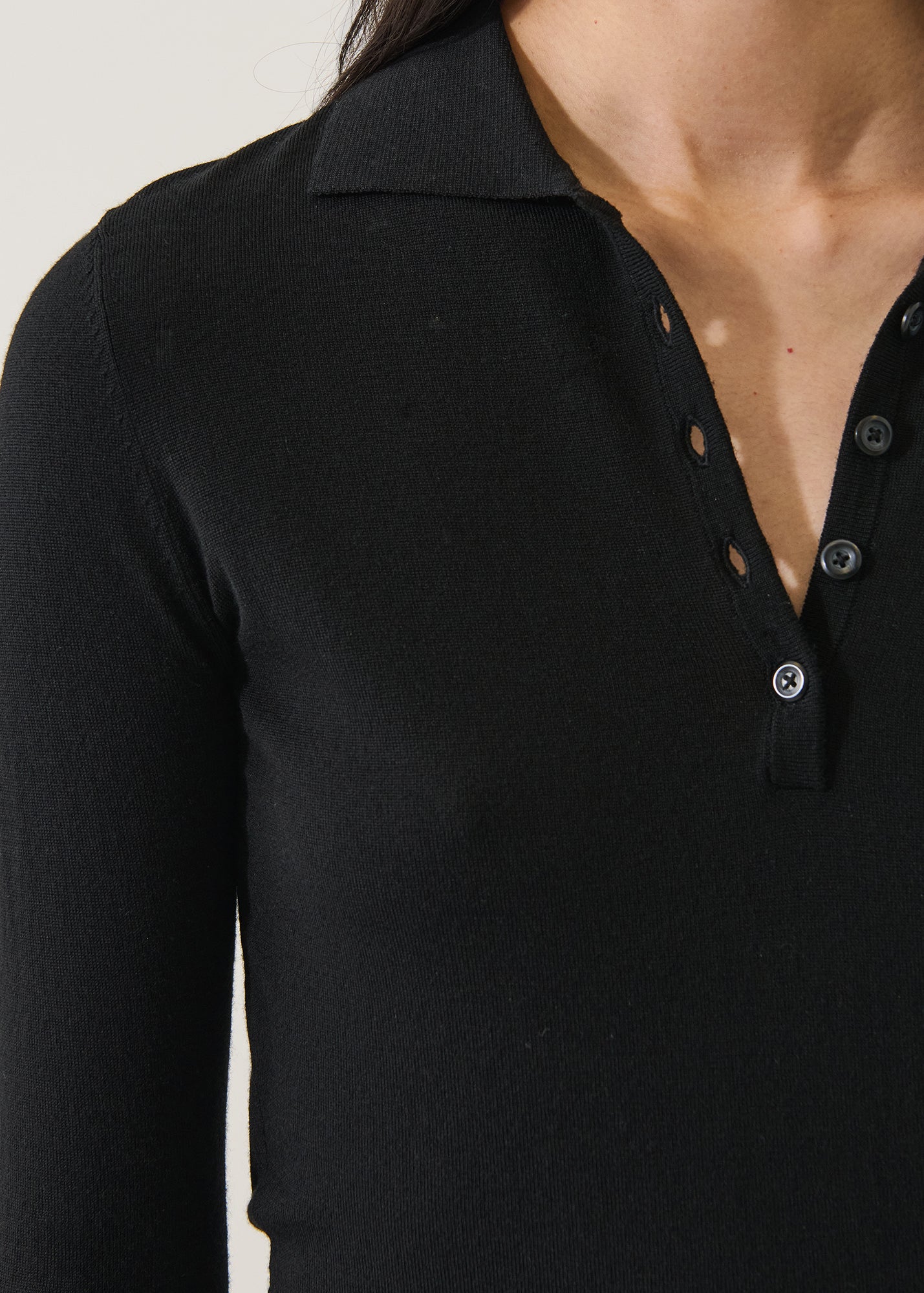 Superfine Merino Fitted Polo