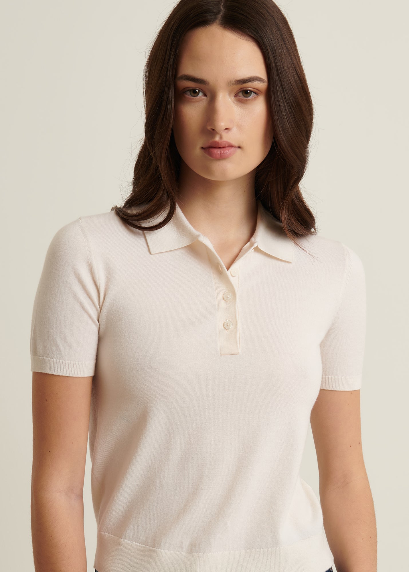 Extra-Fine Merino Fitted Polo