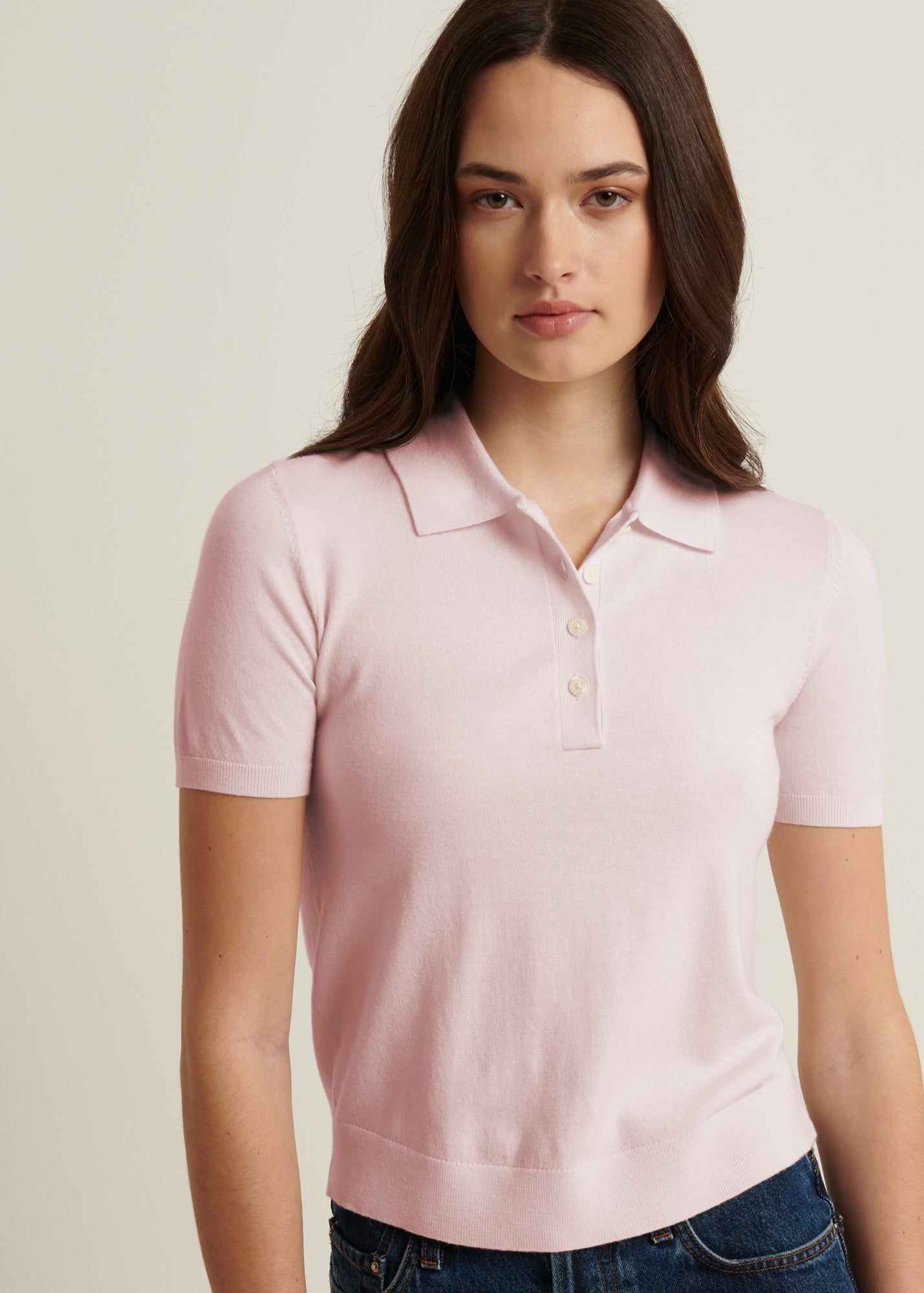 Extra-Fine Merino Fitted Polo