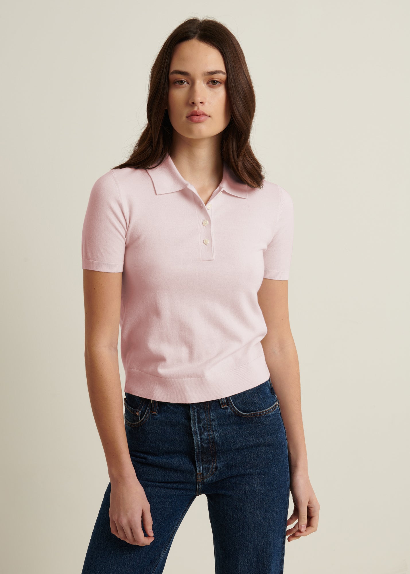 Extra-Fine Merino Fitted Polo