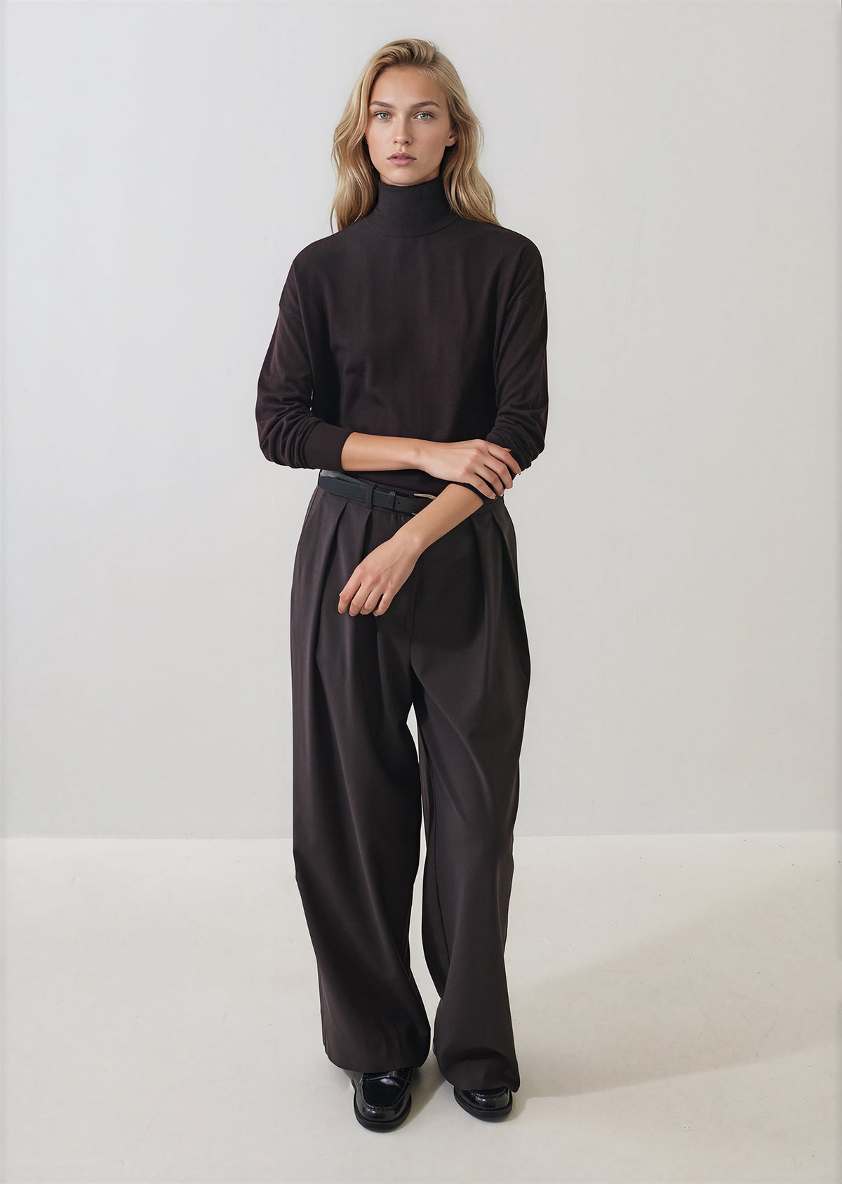 Extra-Fine Merino Relaxed Turtleneck - PATRICK ASSARAF
