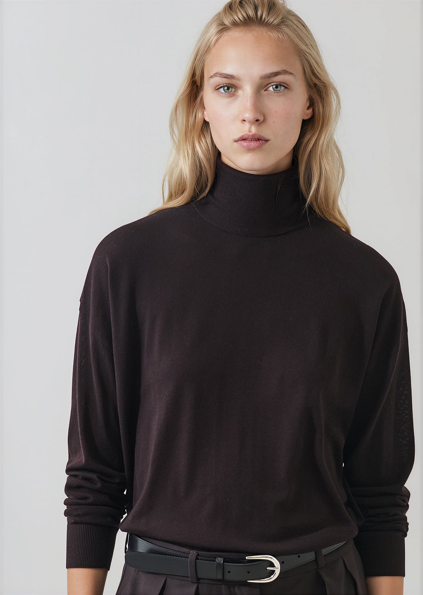 Extra-Fine Merino Relaxed Turtleneck - PATRICK ASSARAF