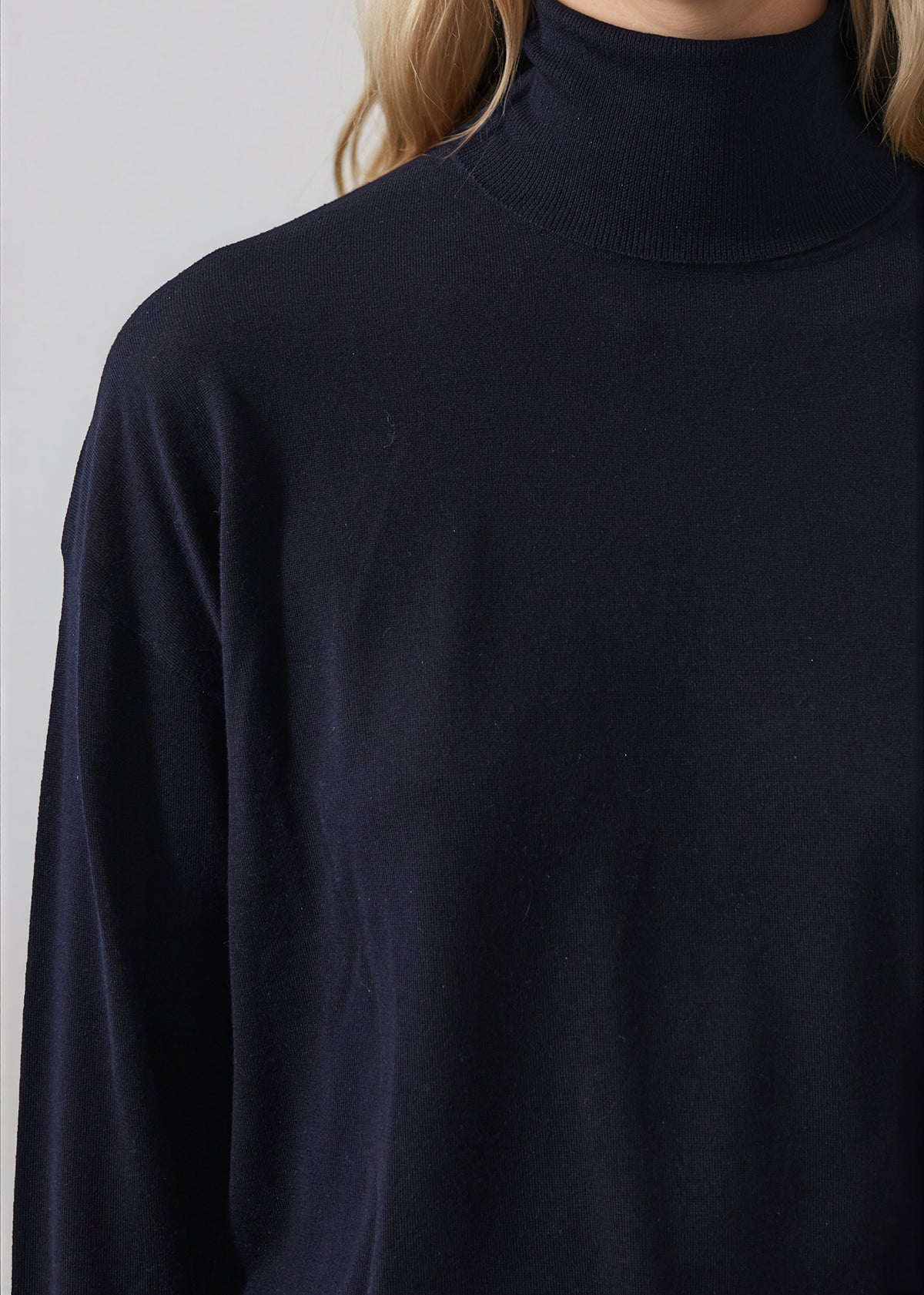 Extra-Fine Merino Relaxed Turtleneck - PATRICK ASSARAF