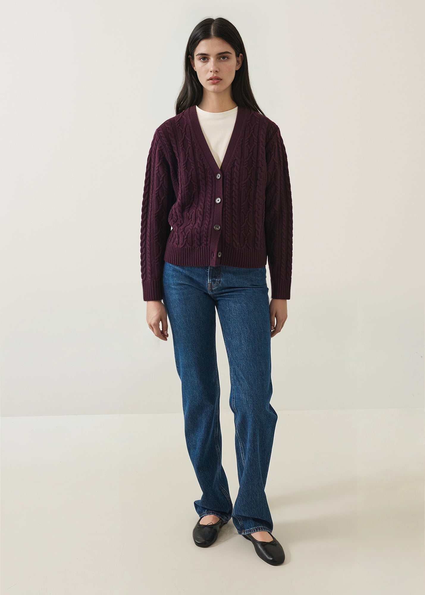 Cable Knit Cardigan