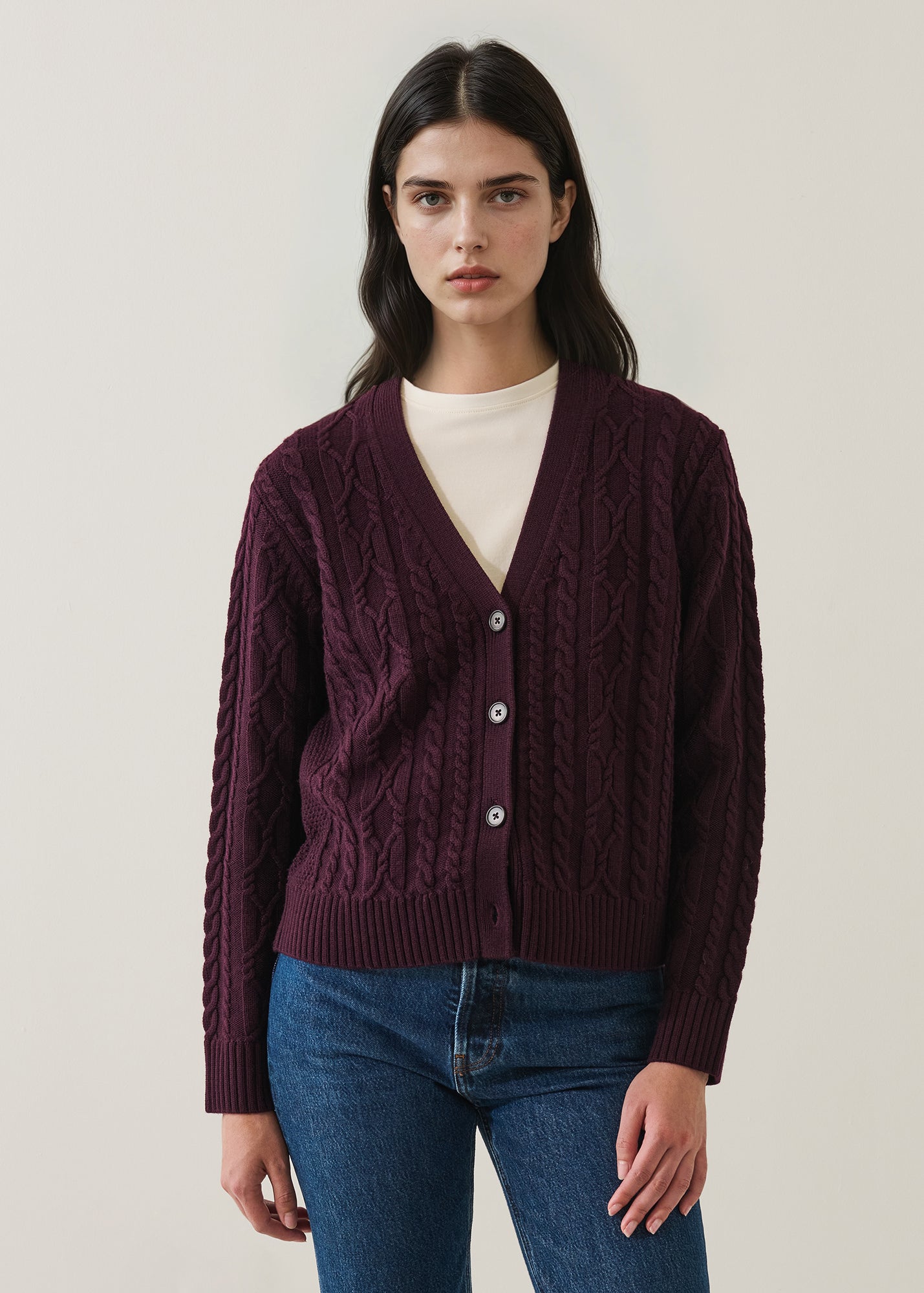 Cable Knit Cardigan