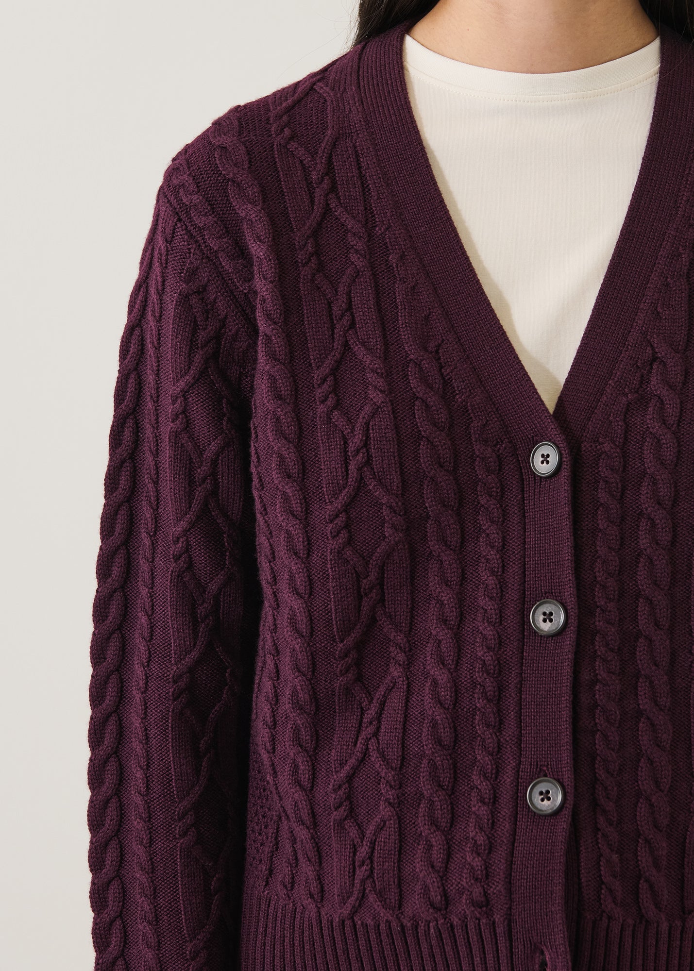 Cable Knit Cardigan