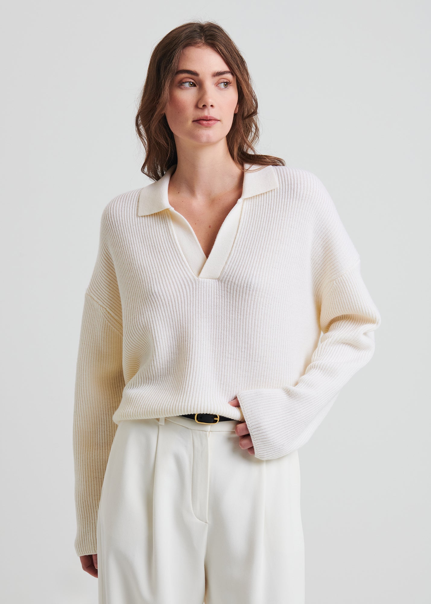 Merino Relaxed Polo