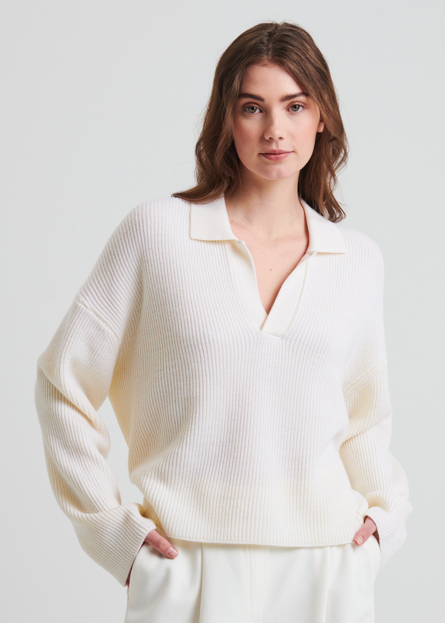 Merino Relaxed Polo