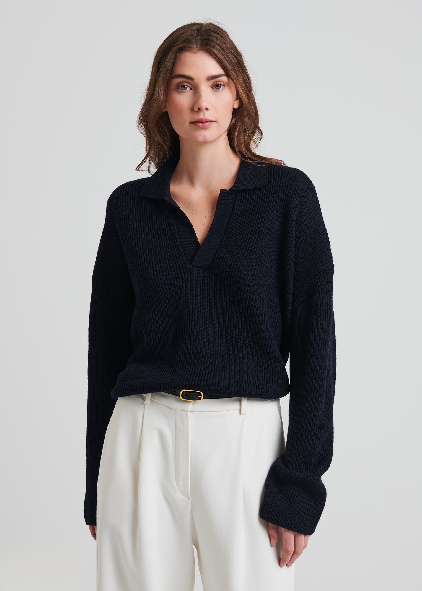 Merino Relaxed Polo