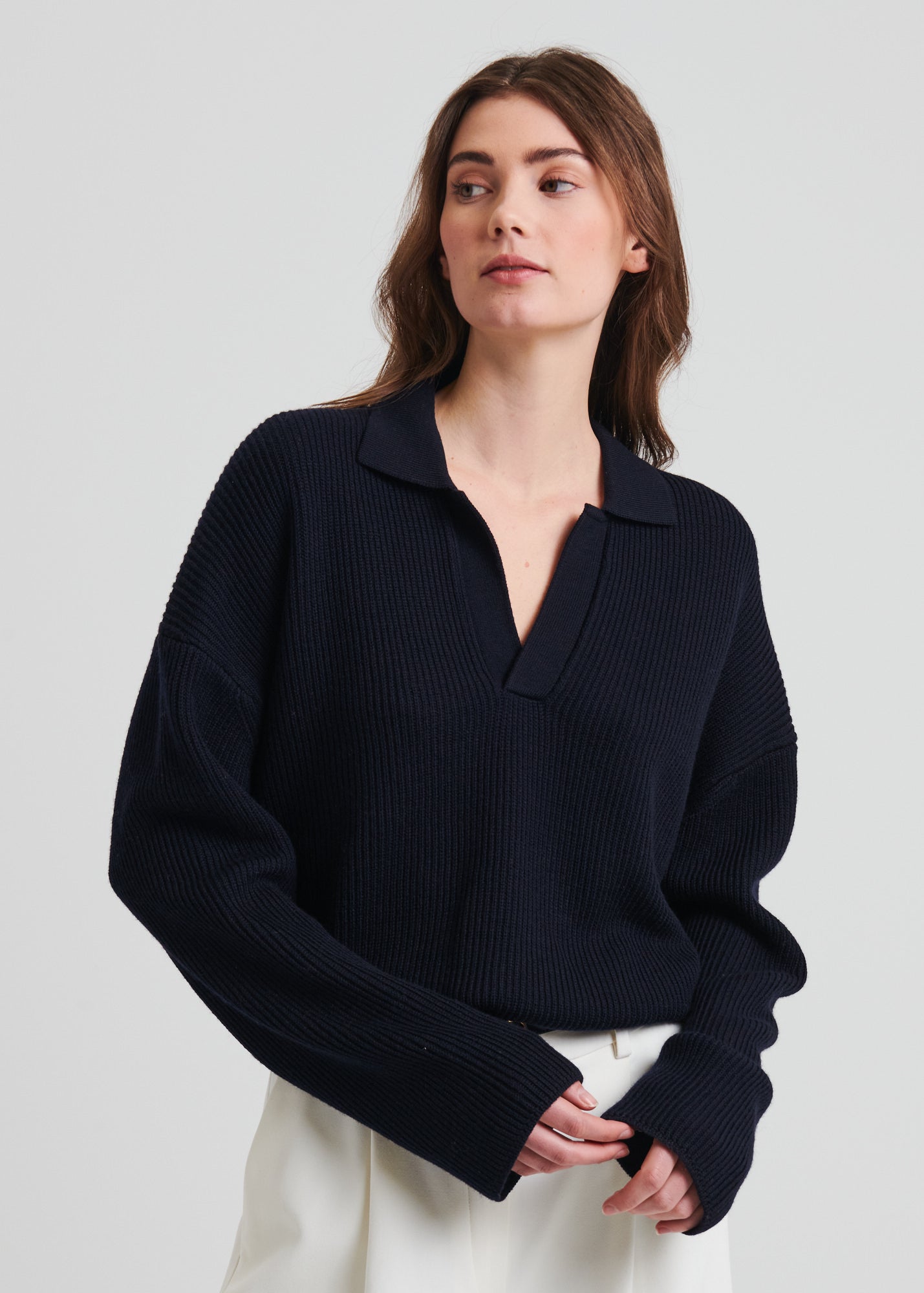 Merino Relaxed Polo
