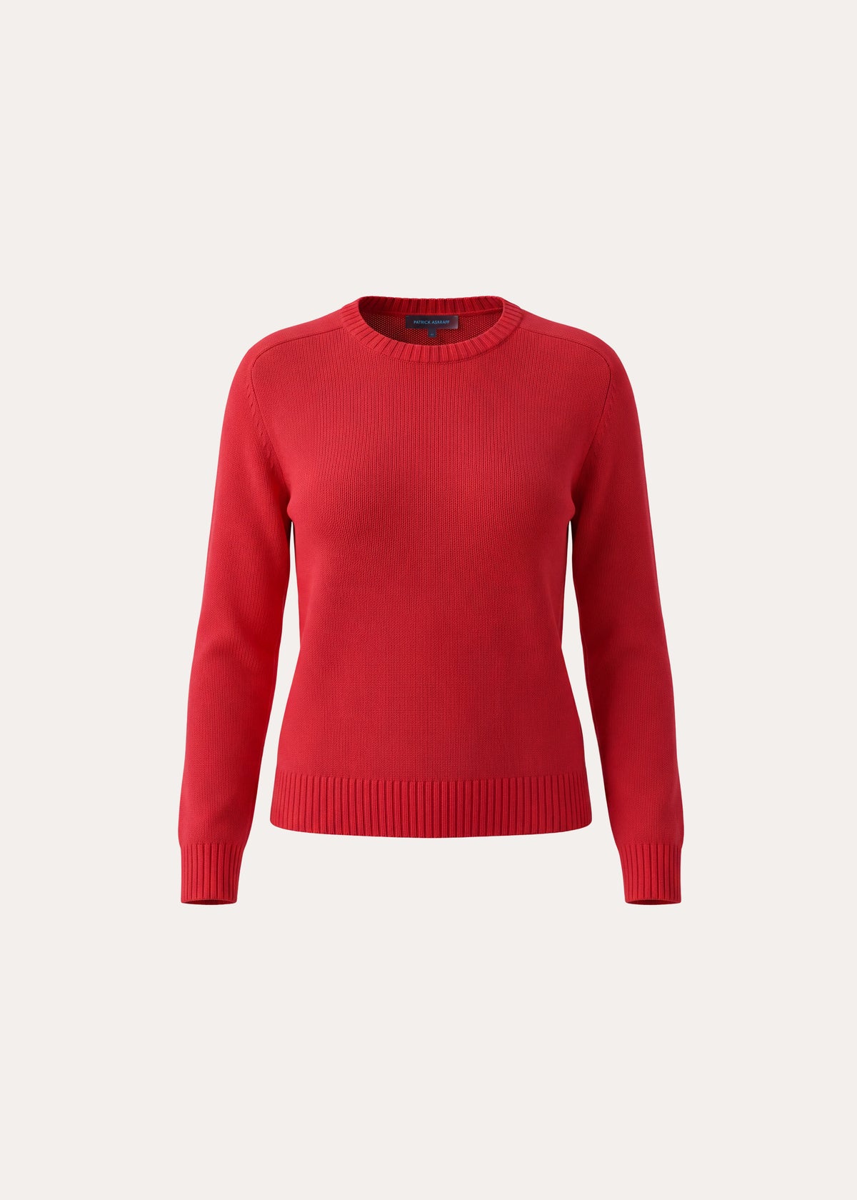 Merino Cashmere Relaxed Crewneck - PATRICK ASSARAF
