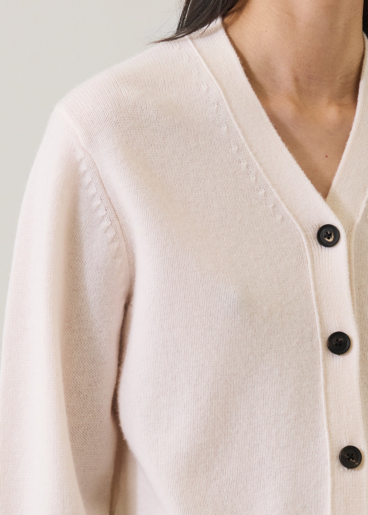 Merino Cashmere Classic Cardigan