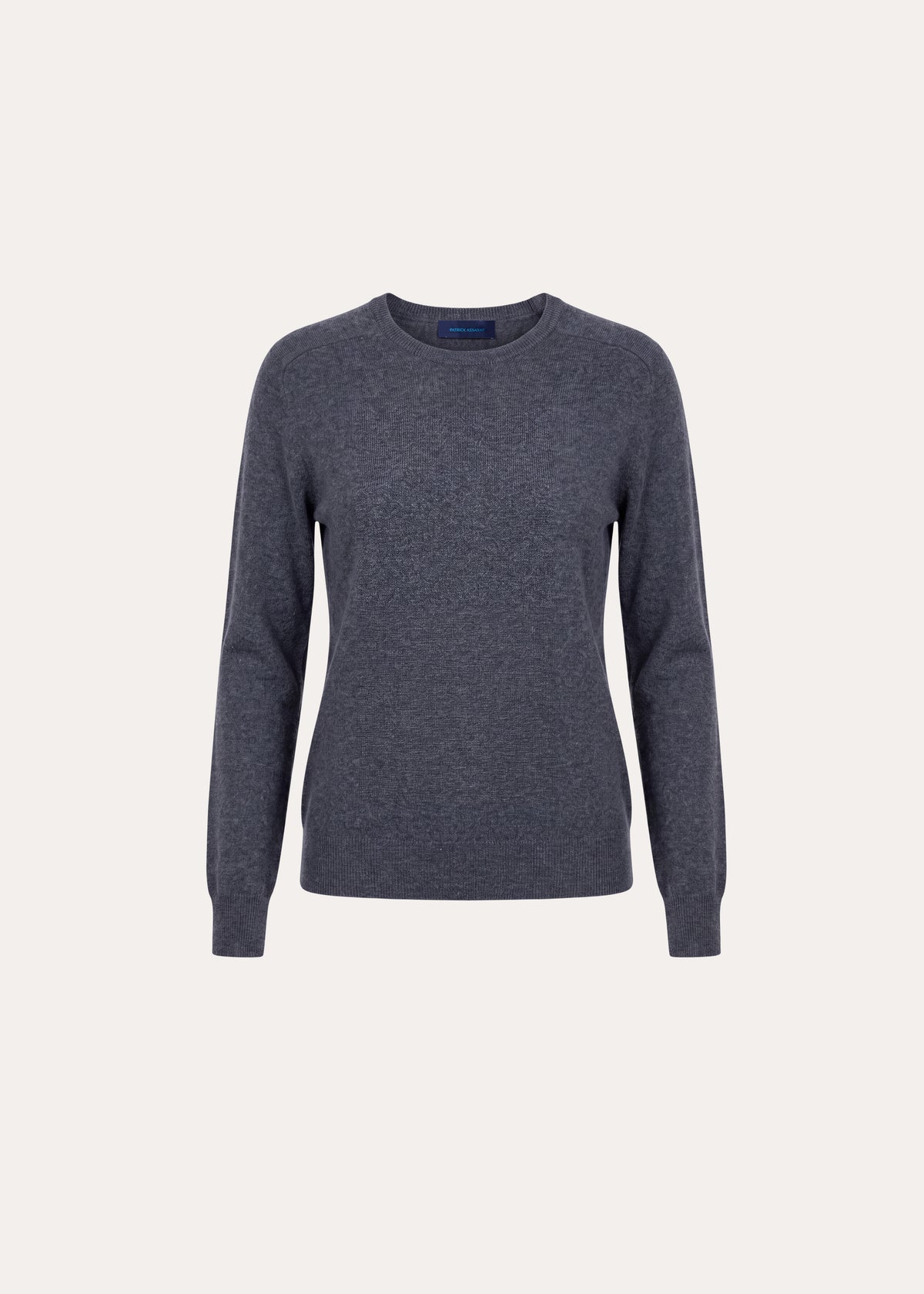 Nano Cashmere Saddle Shoulder Crewneck - PATRICK ASSARAF