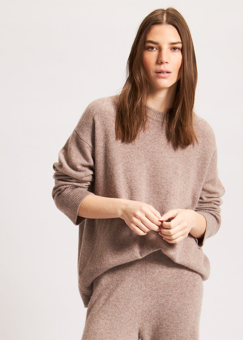 RELAXED CASHMERE CREWNECK