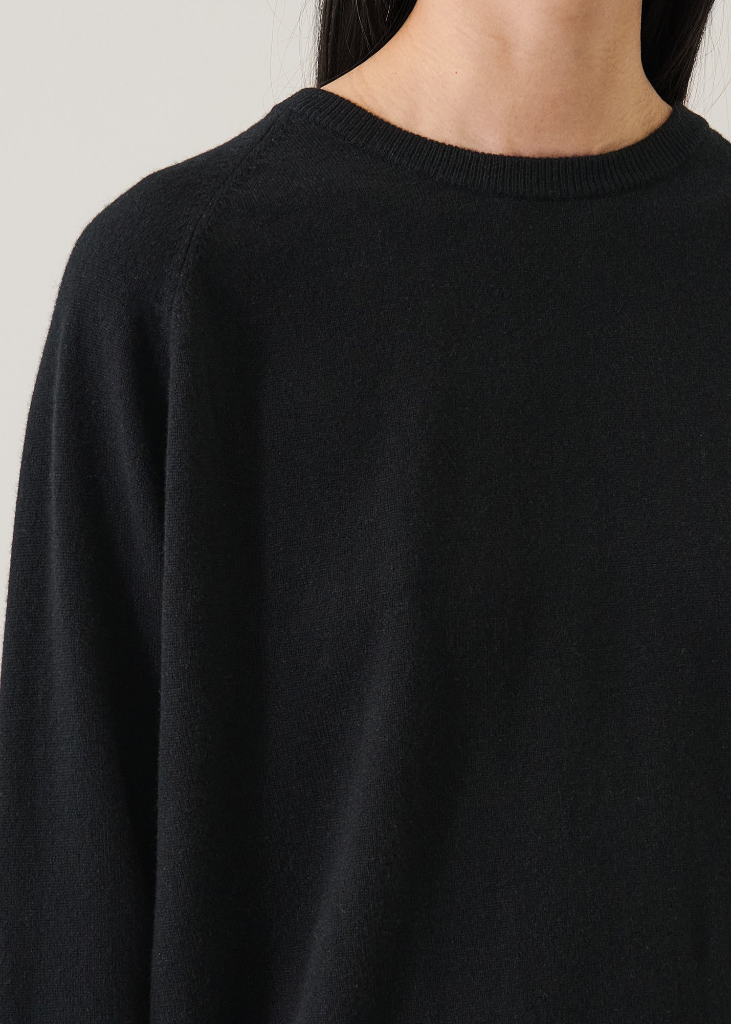 Cashmere Oversized Crewneck Sweater