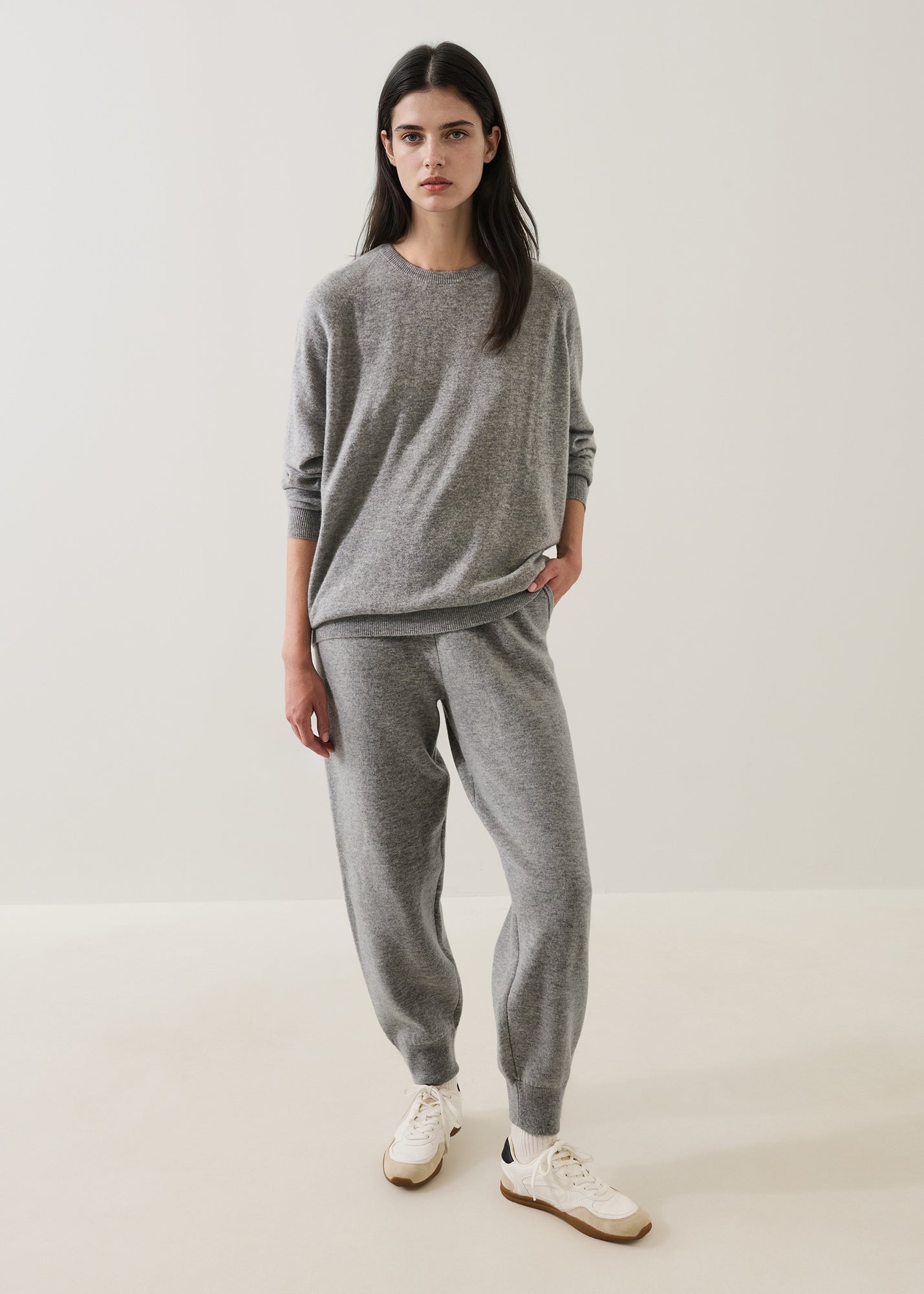Cashmere Oversized Crewneck Sweater