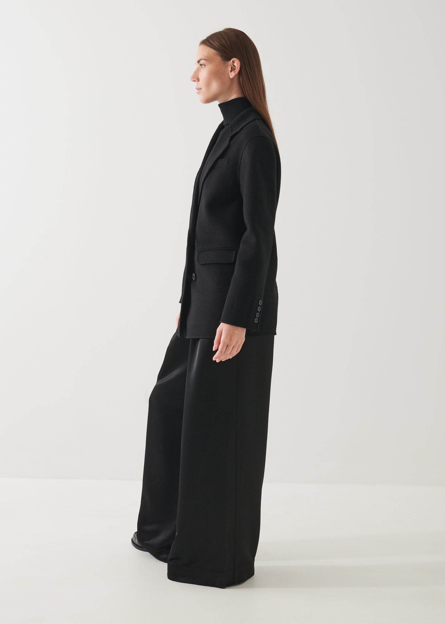 DOUBLE BREASTED CASHMERE BLAZER | PATRICK ASSARAF.
