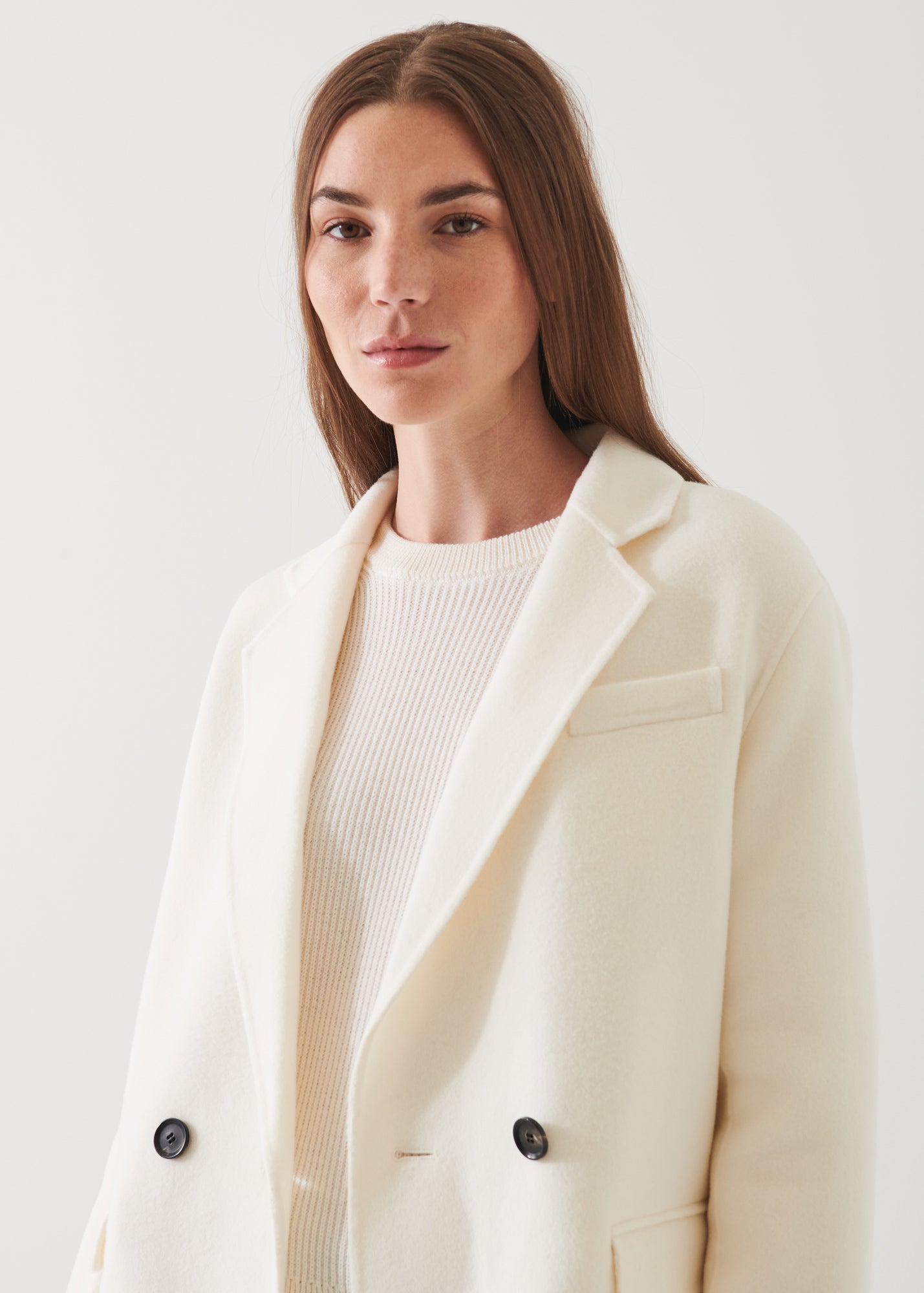 DOUBLE BREASTED WOOL BLAZER | PATRICK ASSARAF.