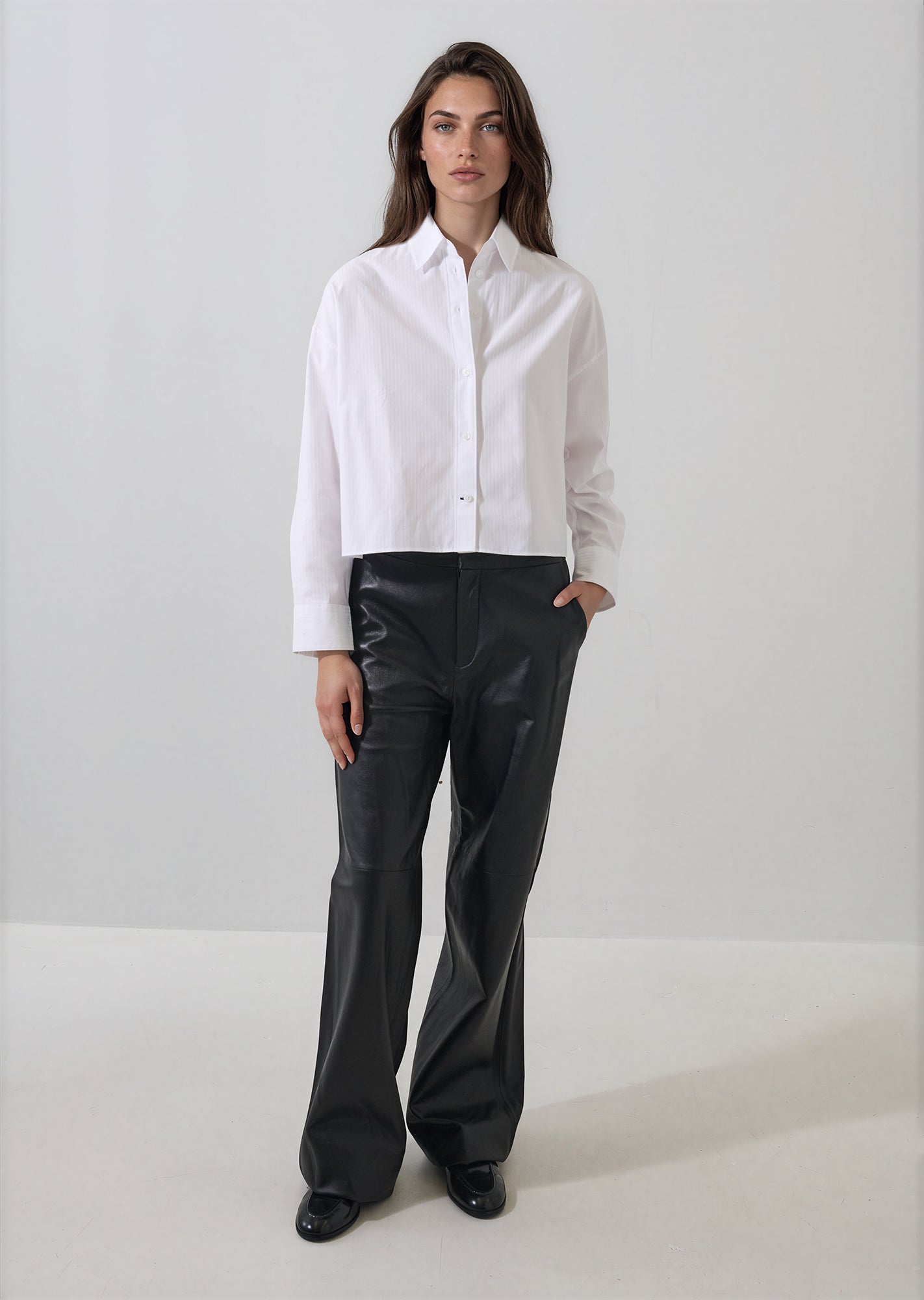 Cotton Boxy Shirt