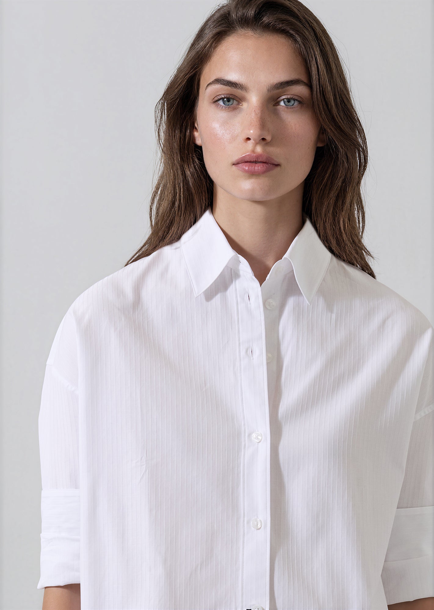 Cotton Boxy Shirt