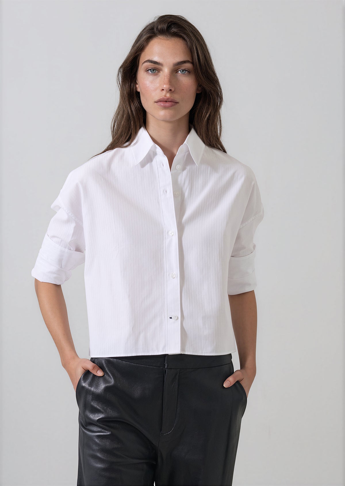 Cotton Boxy Shirt