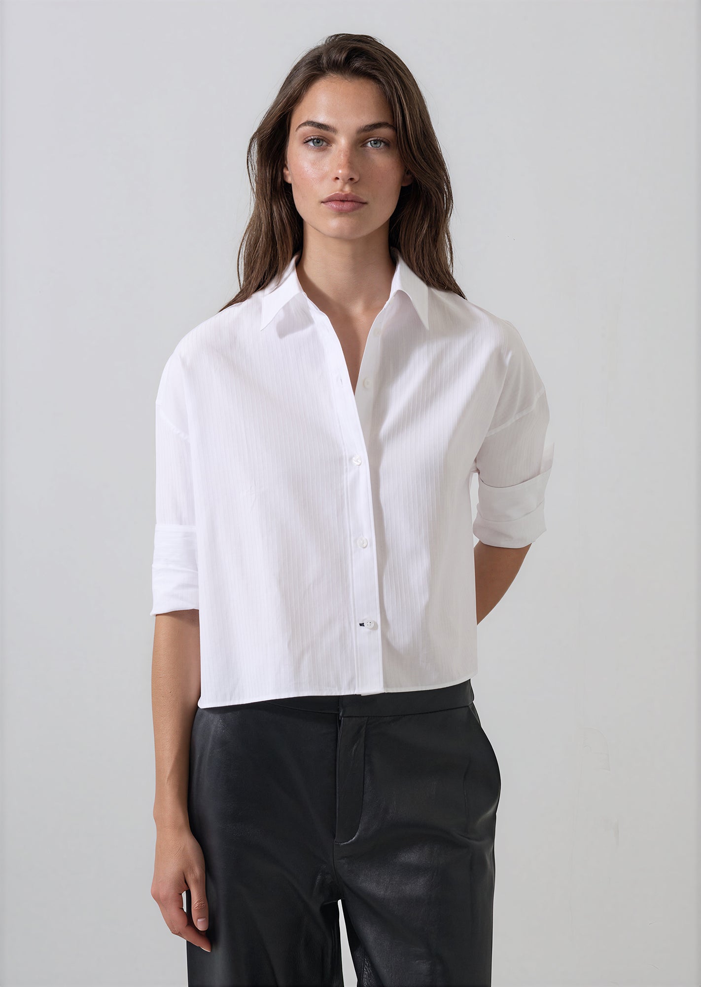 Cotton Boxy Shirt