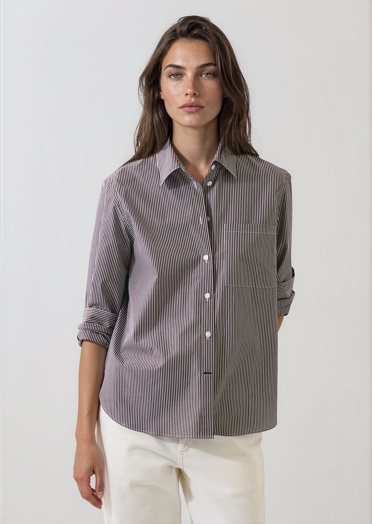 Cotton Boyfriend Pocket Shirt - PATRICK ASSARAF