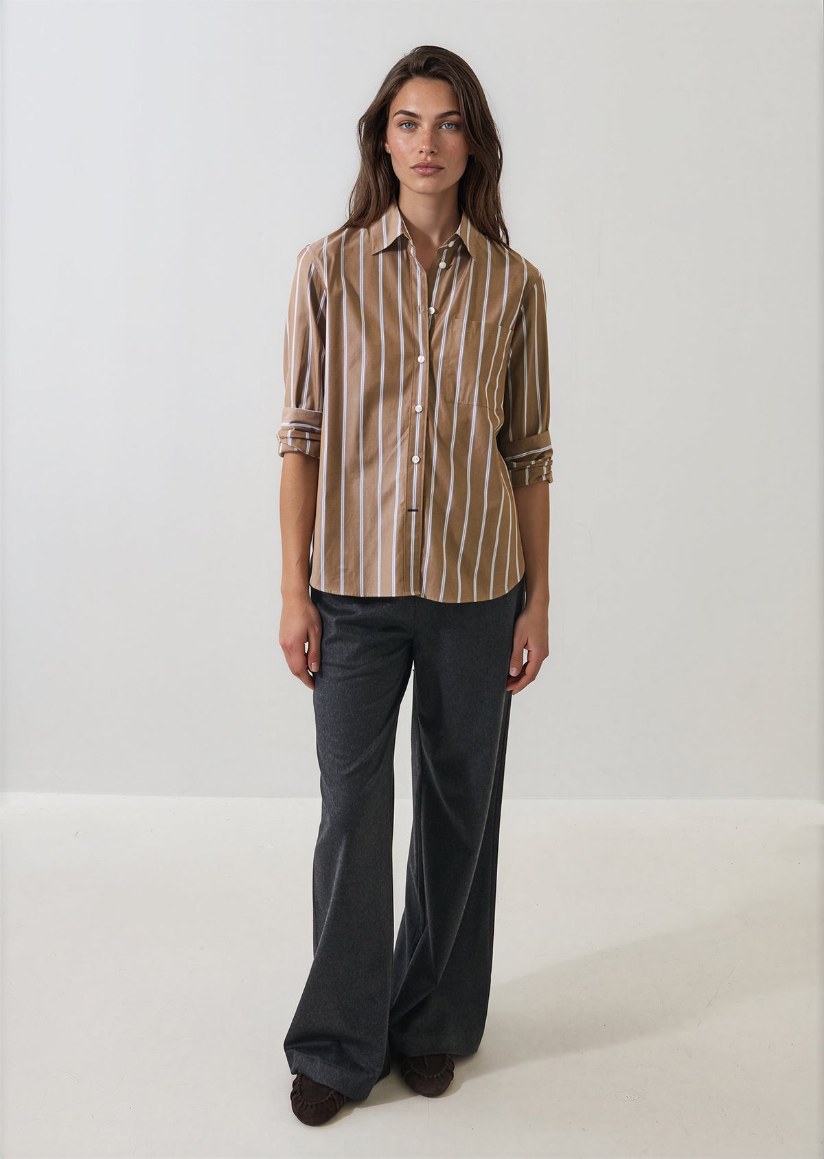 Cotton Boyfriend Pocket Shirt - PATRICK ASSARAF