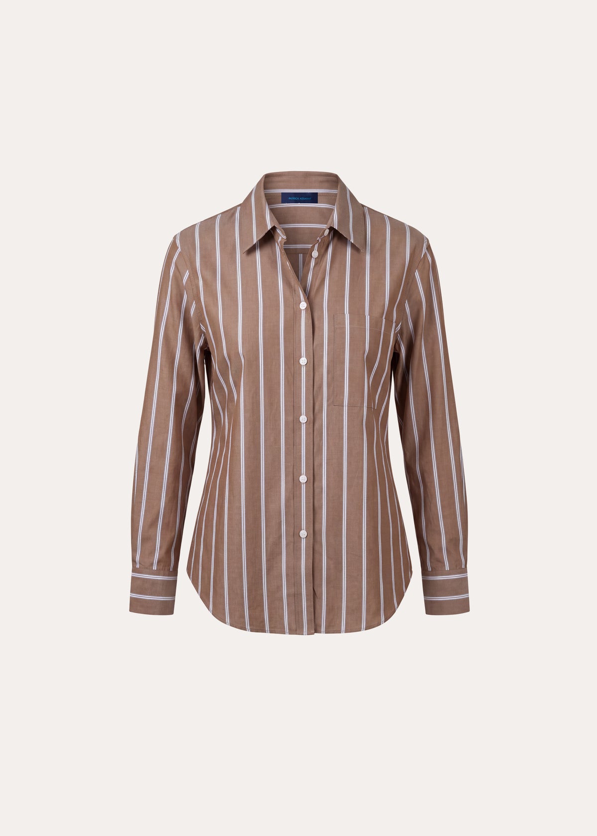 Cotton Boyfriend Pocket Shirt - PATRICK ASSARAF