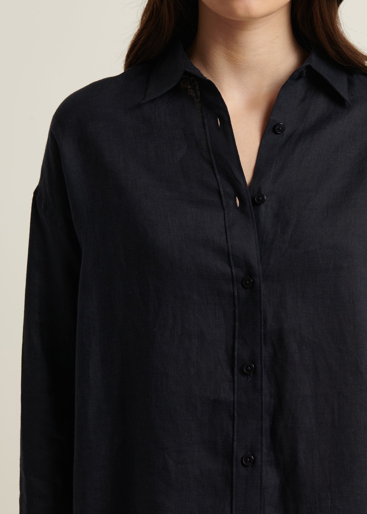 Linen Boyfriend Shirt