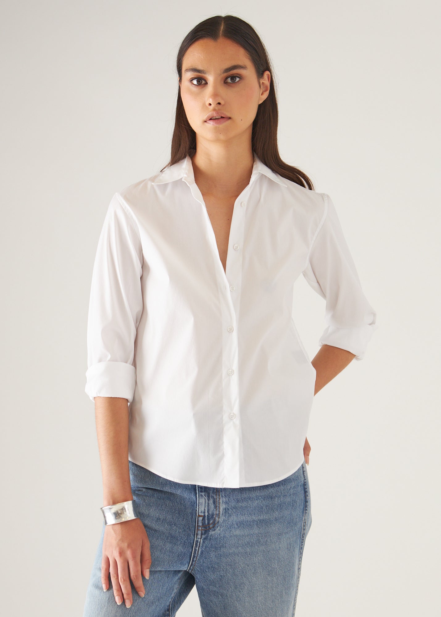 Cotton Stretch Classic Shirt